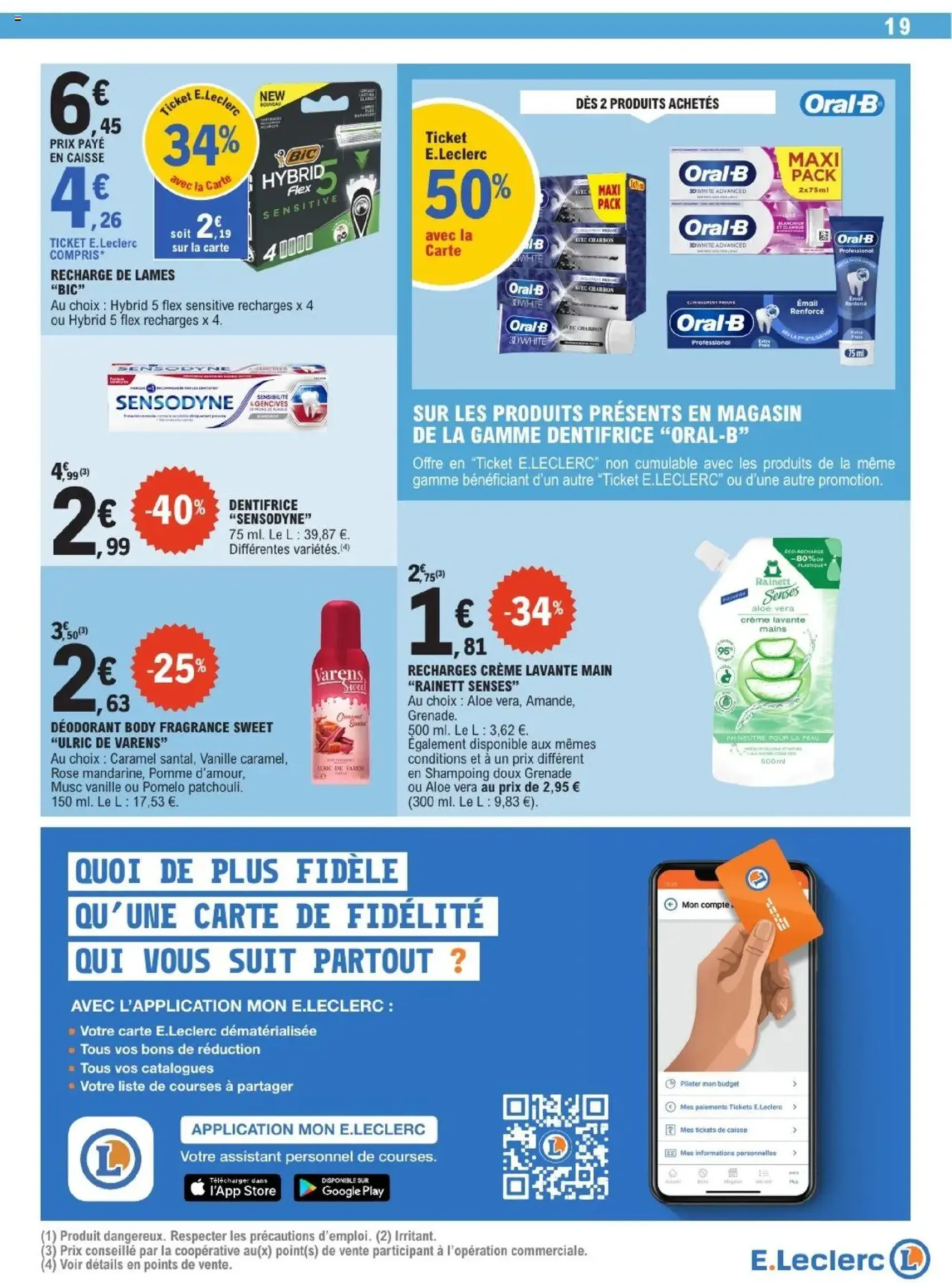 E.Leclerc catalogue semaine 32 - brochure valable à partir du 05/08/2025, page 19 sur 20 E.Leclerc catalogue semaine 32 - brochure valable à partir du 05/08/2025, page 19 sur 20
