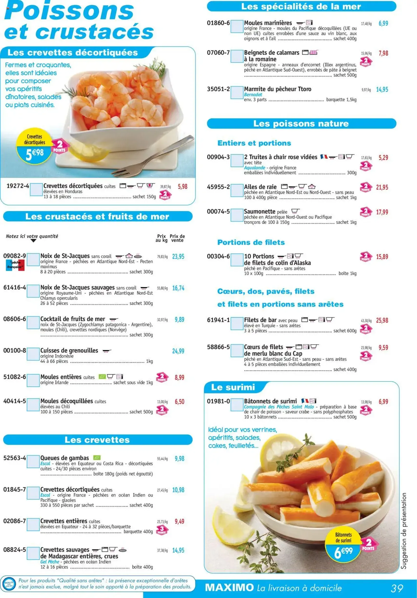 Maximo catalogue - brochure valable à partir du 29/08/2025, page 39 sur 64 Maximo catalogue - brochure valable à partir du 29/08/2025, page 39 sur 64