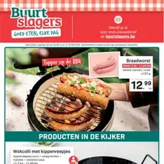 Buurtslagers Folder / Publicité - voorvertoning van de folder geldig vanaf 05/08/2026