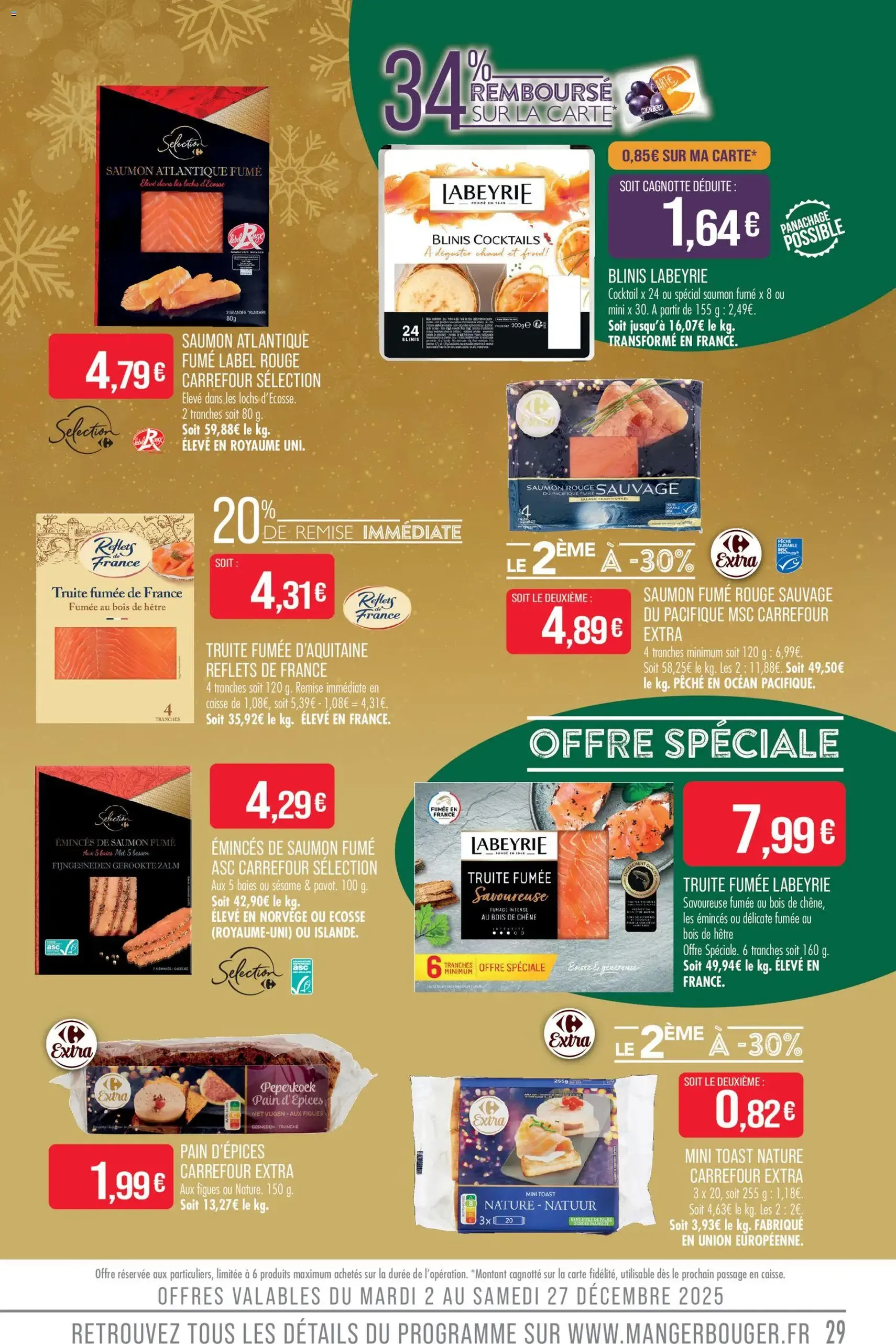 Match Supermarché catalogue - brochure valable à partir du 02/12/2025, page 29 sur 36