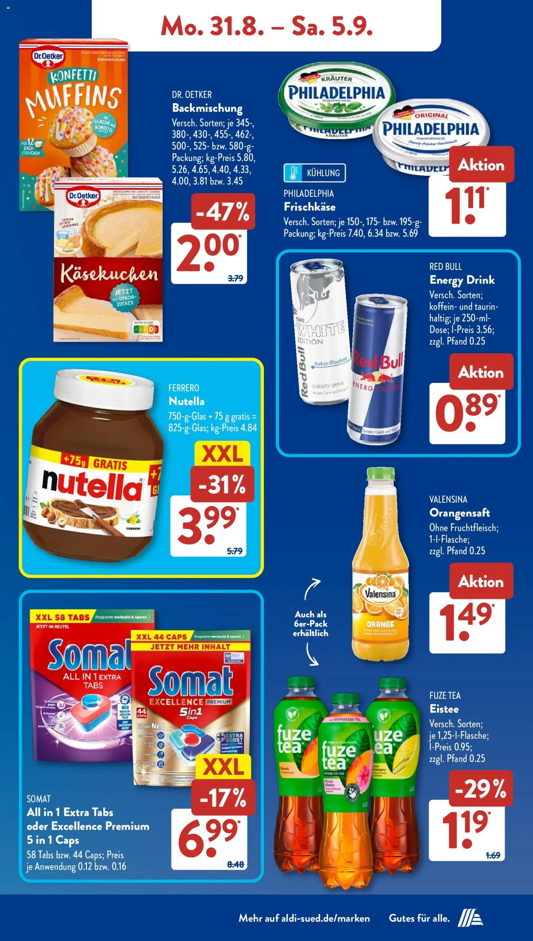 Aldi Süd Prospekt - Gültiger Prospekt ab 31.08.2026, Seite 10 von insgesamt 30
