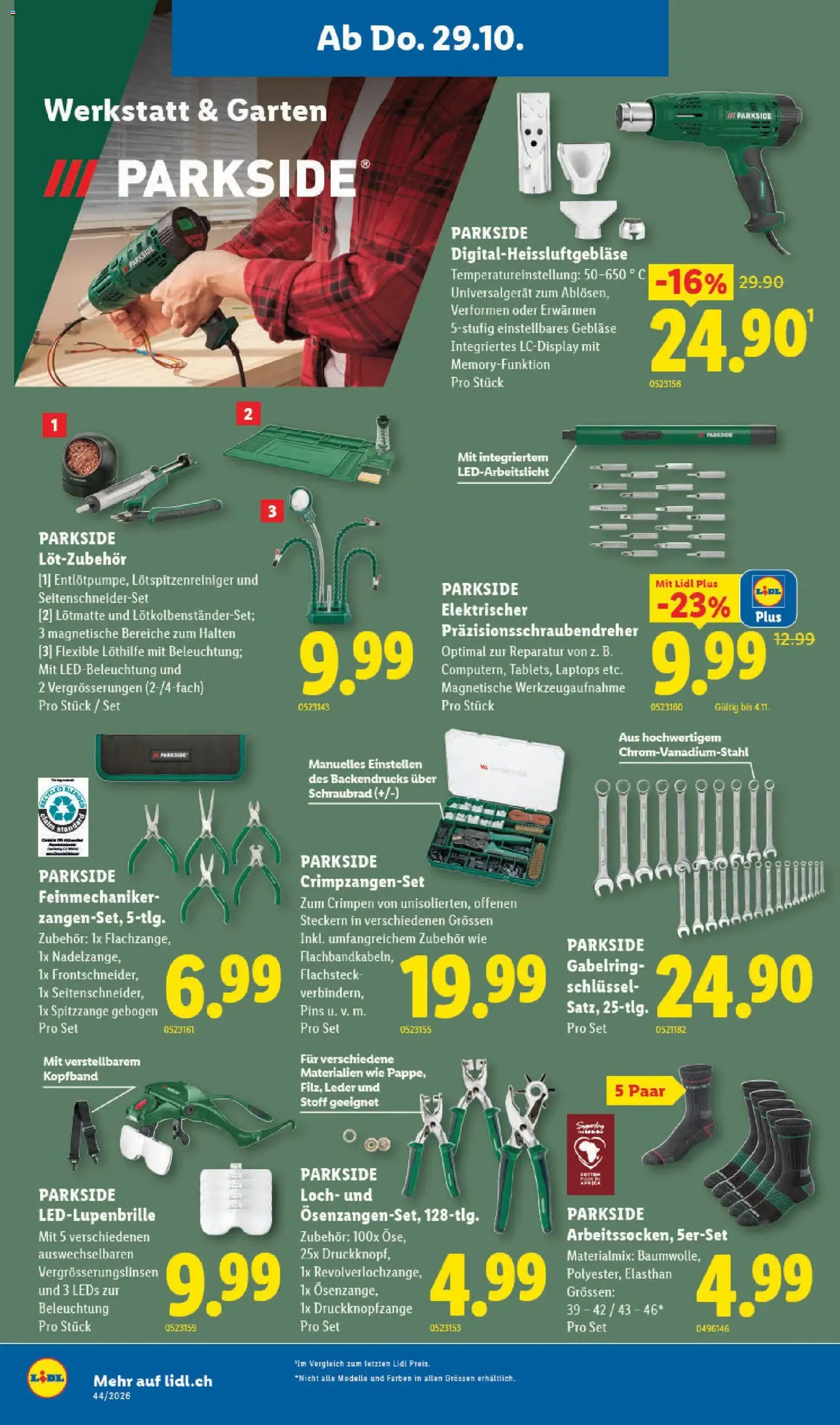 Lidl aktionen - Gültiger Prospekt ab 29.10.2026, Seite 28 von insgesamt 38