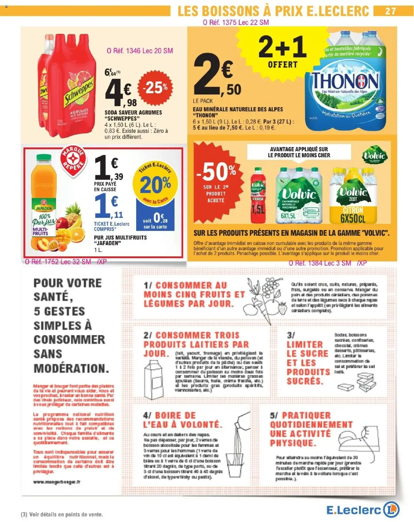 E.Leclerc catalogue semaine 7 - brochure valable à partir du 10/02/2026, page 27 sur 49