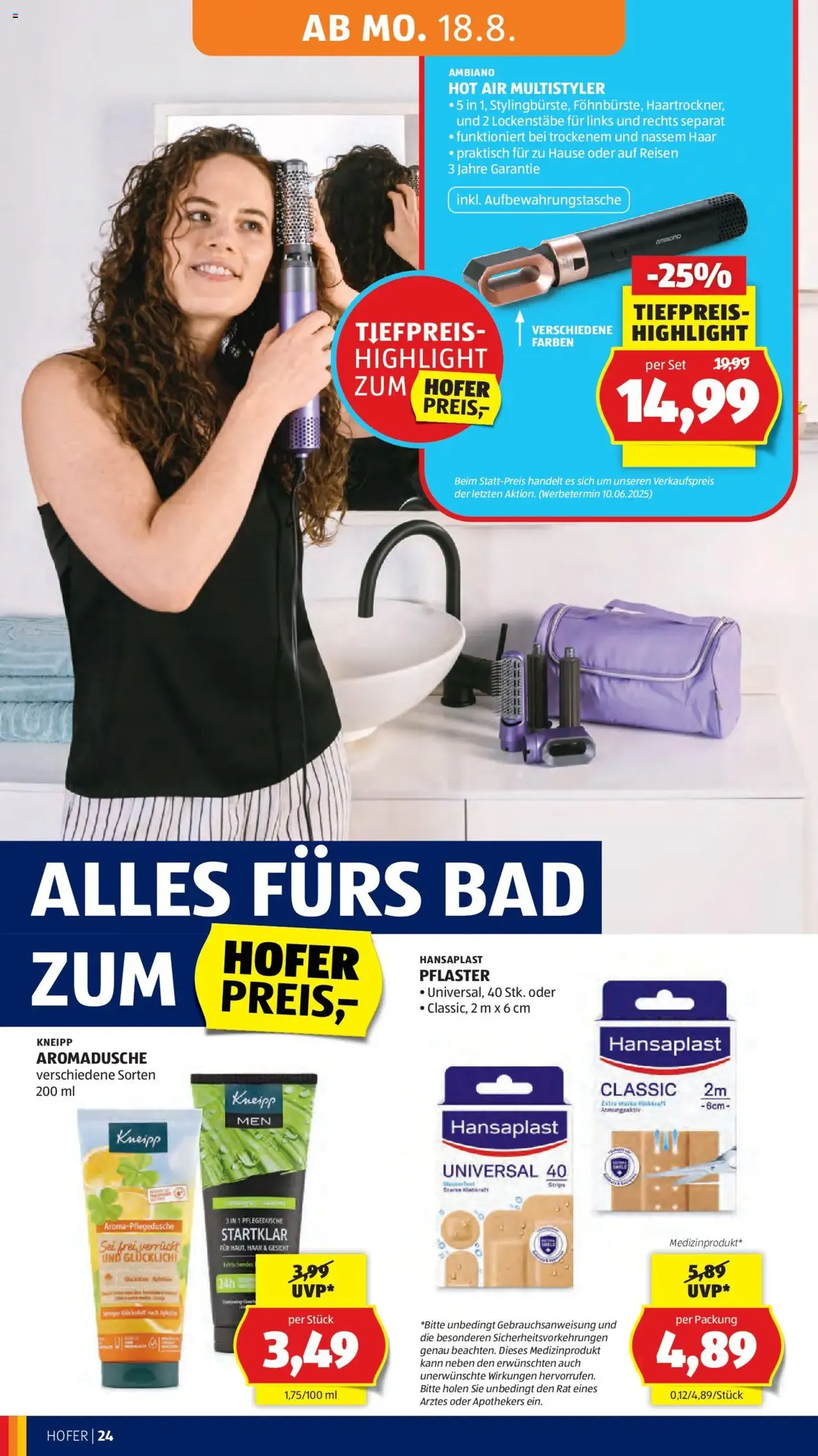 Hofer Flugblatt - Gültiger Prospekt ab 14.08.2025, Seite 28 von insgesamt 45