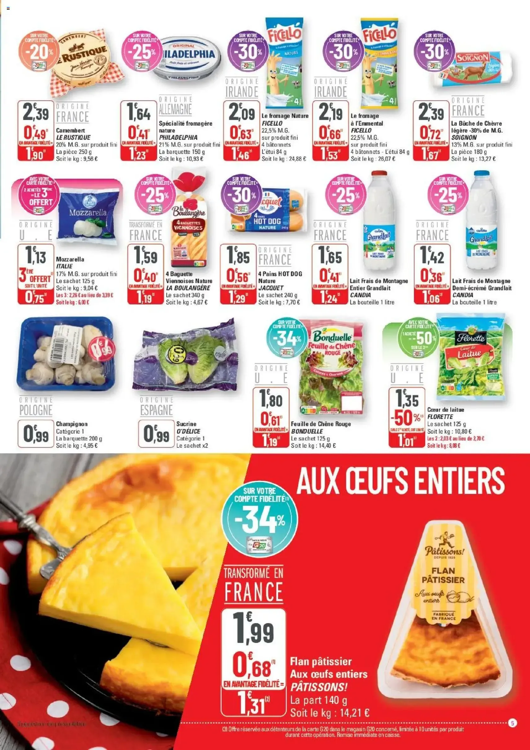 G20 Supermarchés catalogue - brochure valable à partir du 20/05/2026, page 5 sur 20