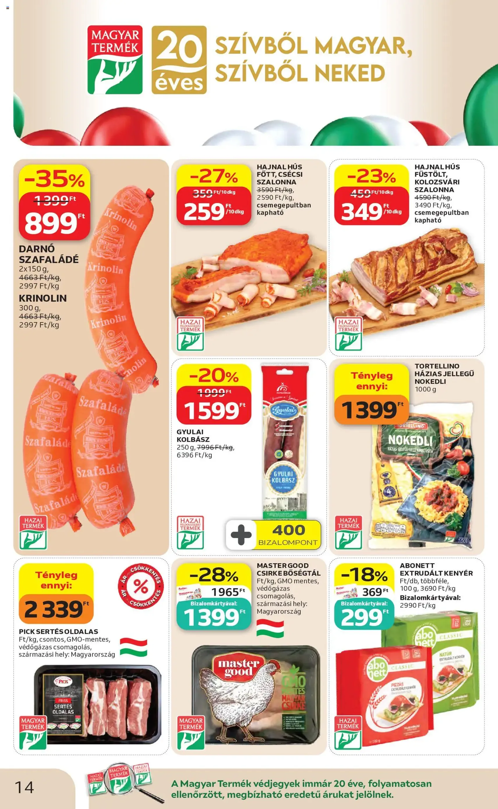 Auchan akciós újság - 2026.05.07. érvényes szórólap 14 oldal 60 oldalból
