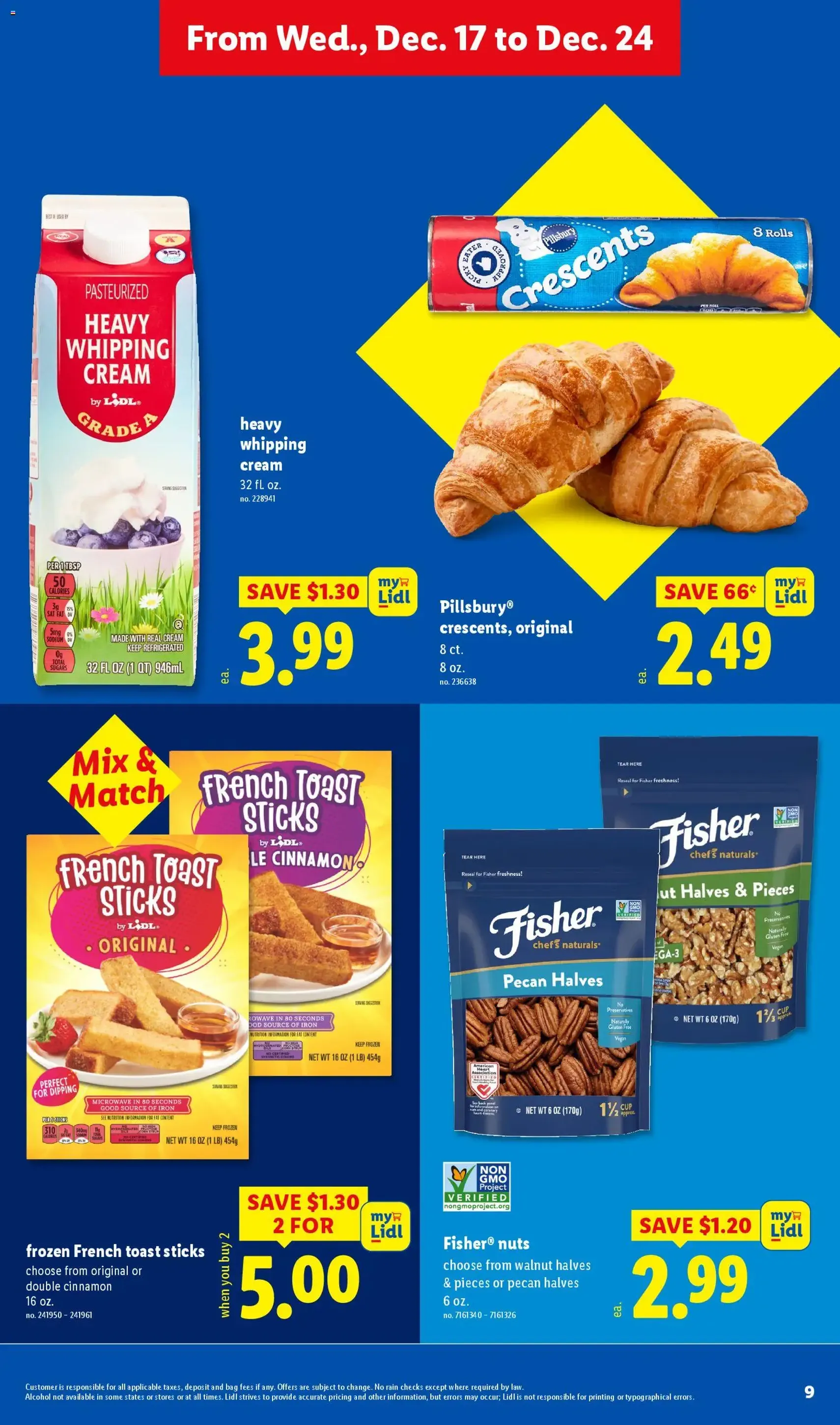 Lidl Weekly Ad - valid flyer from 12/17/2025, page 9 of 40