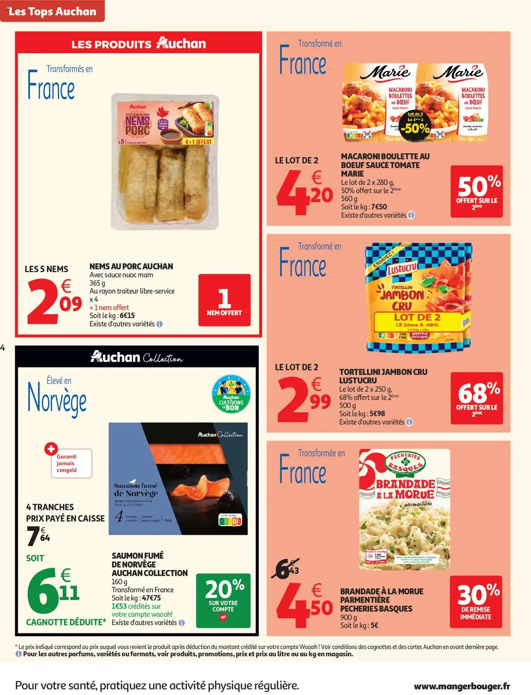 Auchan prospectus - brochure valable à partir du 10/03/2026, page 4 sur 42