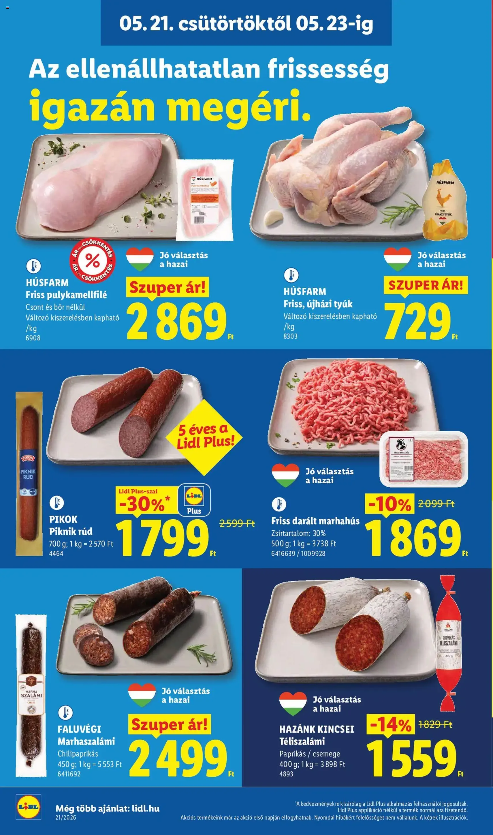 Lidl akciós újság - 2026.05.21. érvényes szórólap 8 oldal 84 oldalból
