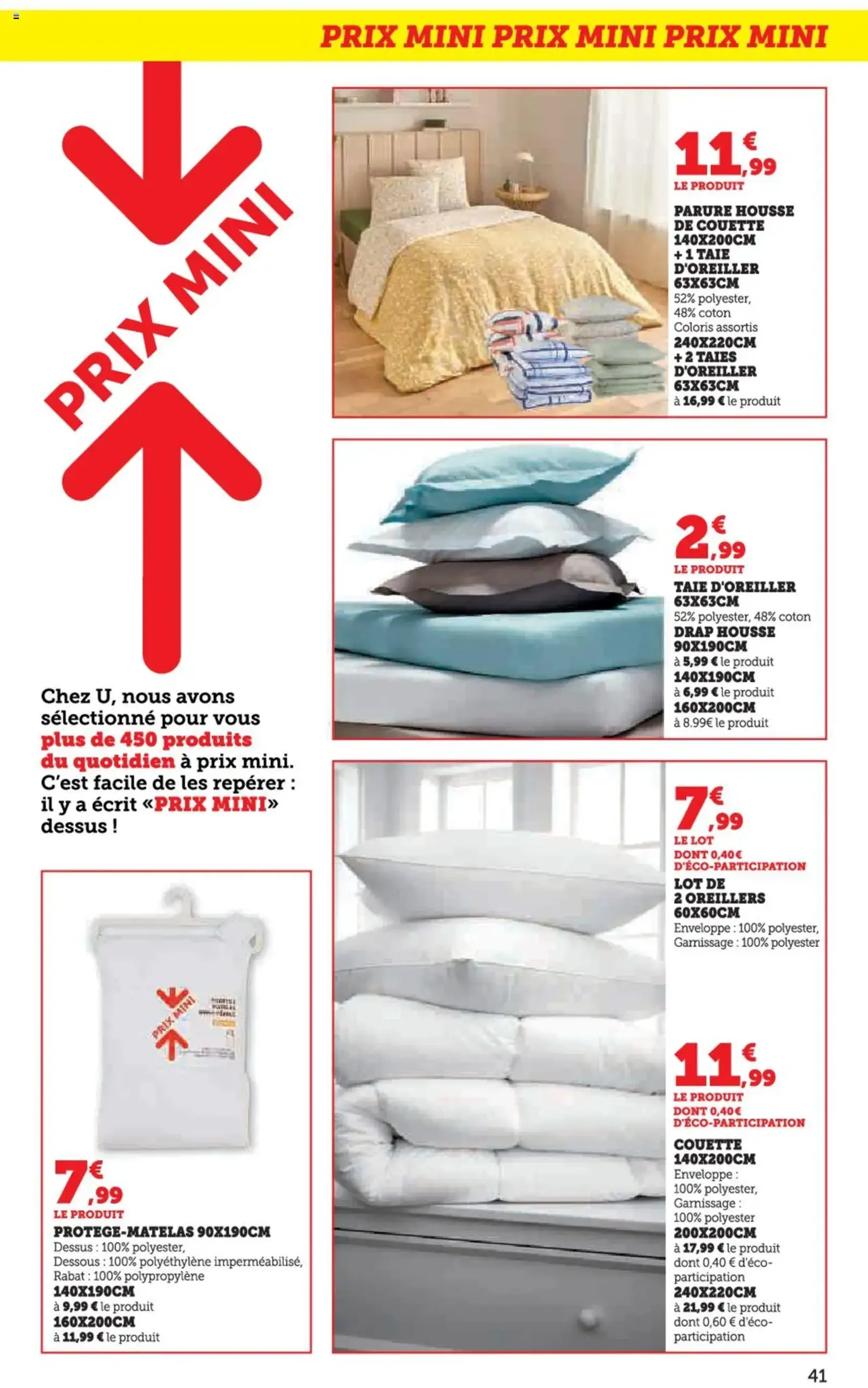 Super U catalogue - brochure valable à partir du 26/08/2025, page 41 sur 44 Super U catalogue - brochure valable à partir du 26/08/2025, page 41 sur 44