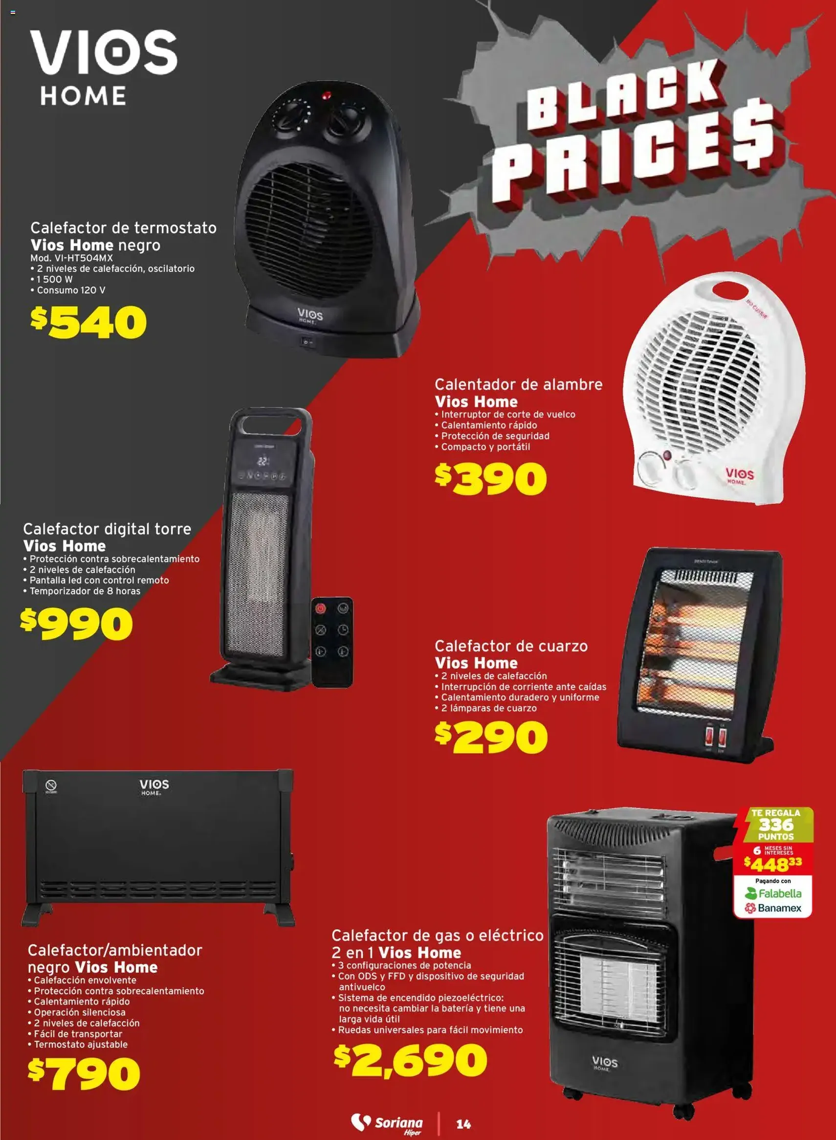 Soriana - Black Prices Híper Nacional - folleto válido desde 21/11/2025 página 14 de 26