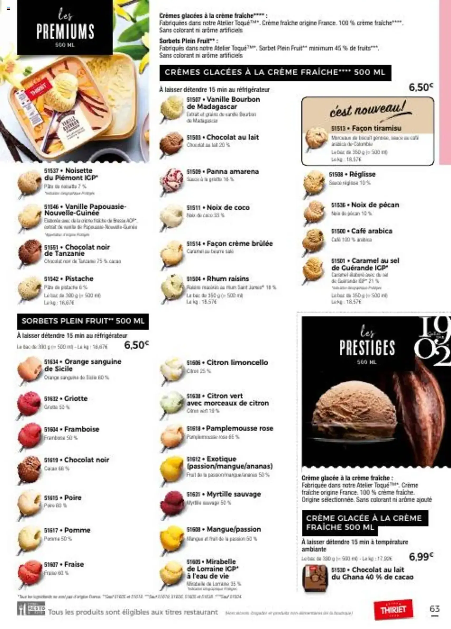 Thiriet catalogue livraison à domicile - brochure valable à partir du 11/07/2025, page 63 sur 80 Thiriet catalogue livraison à domicile - brochure valable à partir du 11/07/2025, page 63 sur 80