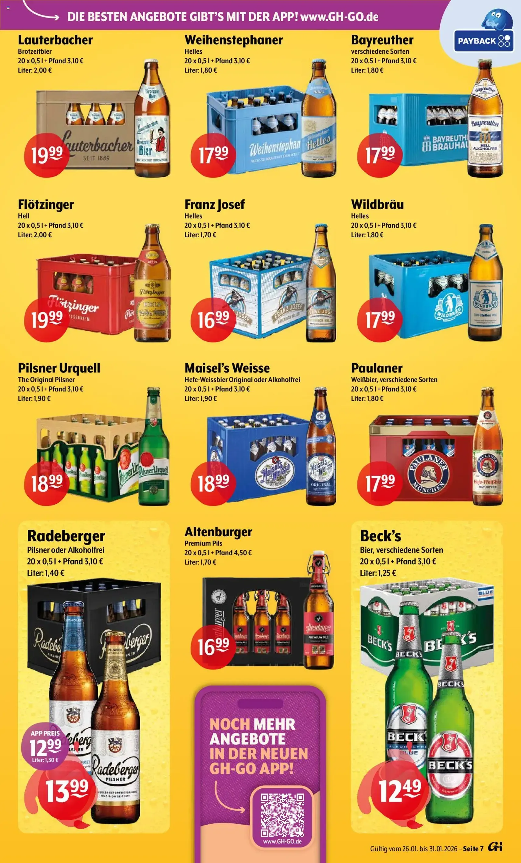 Trink und Spare Prospekt - Gültiger Prospekt ab 26.01.2026, Seite 7 von insgesamt 11