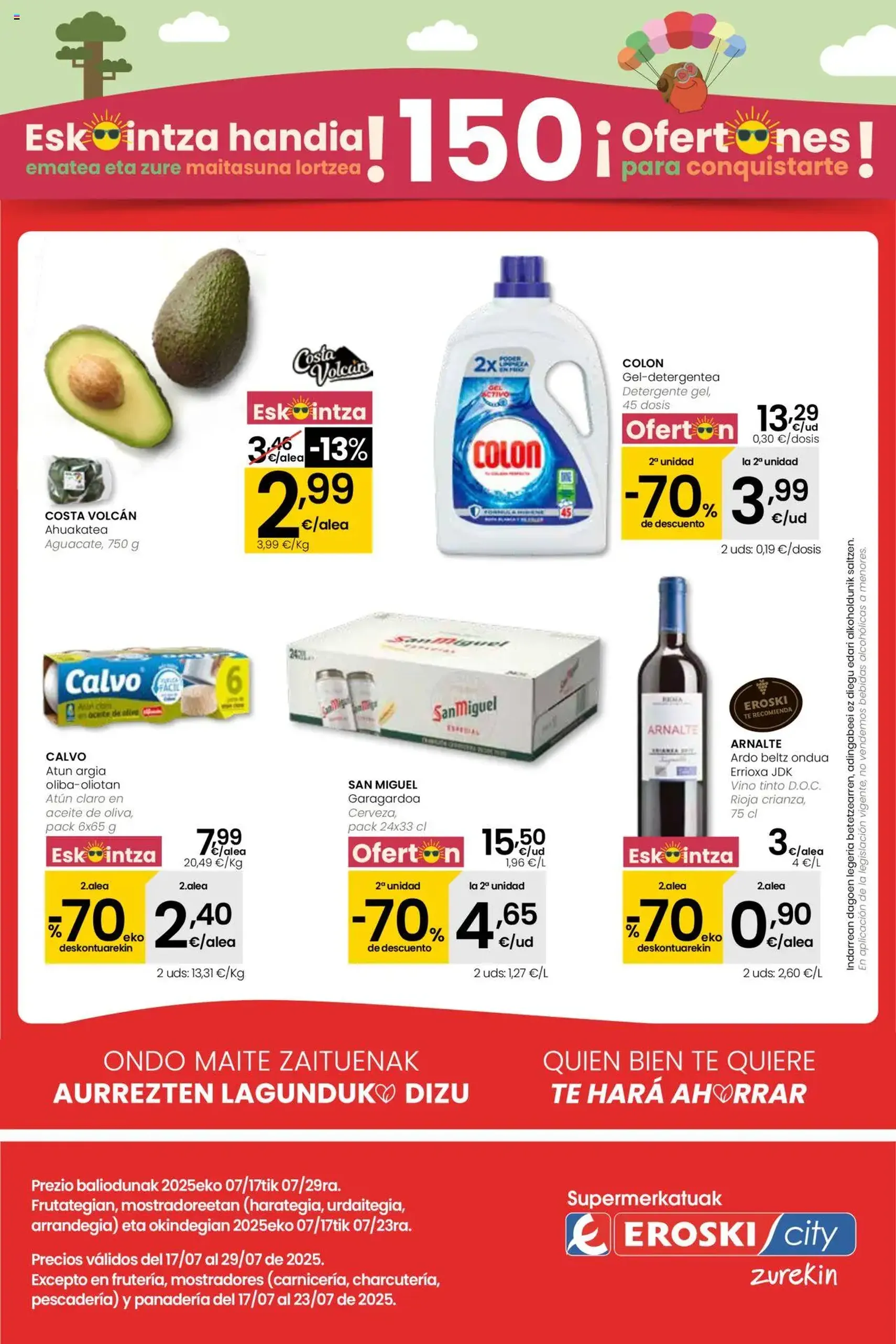 Eroski folleto - folleto válido desde 17/07/2025 página 1 de 8