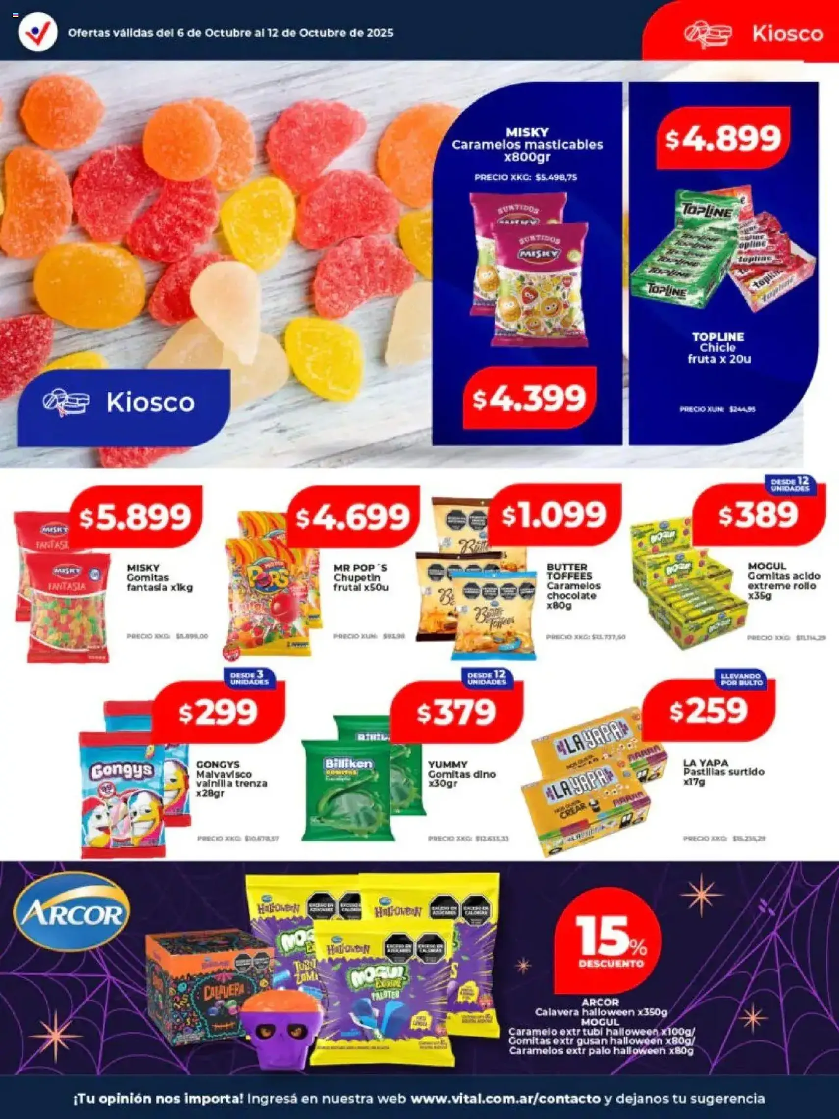 Vital - Ofertas - folleto válido desde 06/10/2025 página 18 de 23 Vital - Ofertas - folleto válido desde 06/10/2025 página 18 de 23