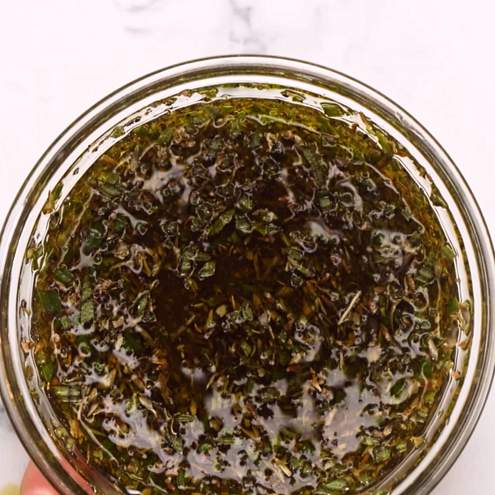 Spalla di agnello marinata al forno - procedimento 1