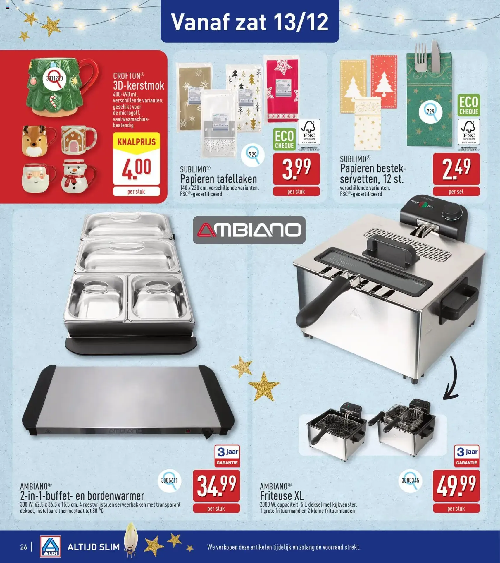 Aldi folder week 49 - geldige folder vanaf 08/12/2025 pagina 26 van 29