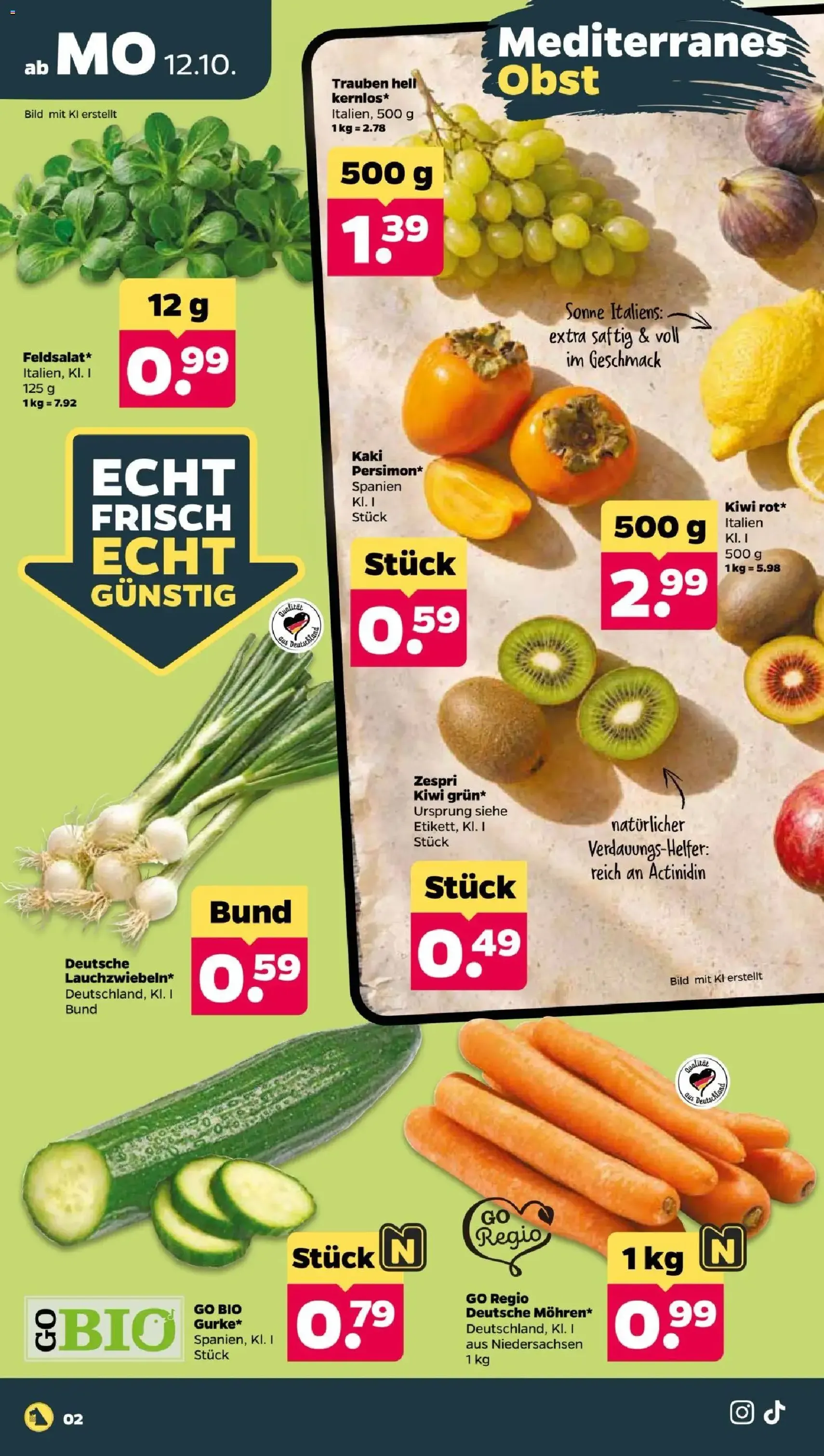 Netto Prospekt - Gültiger Prospekt ab 12.10.2026, Seite 2 von insgesamt 39