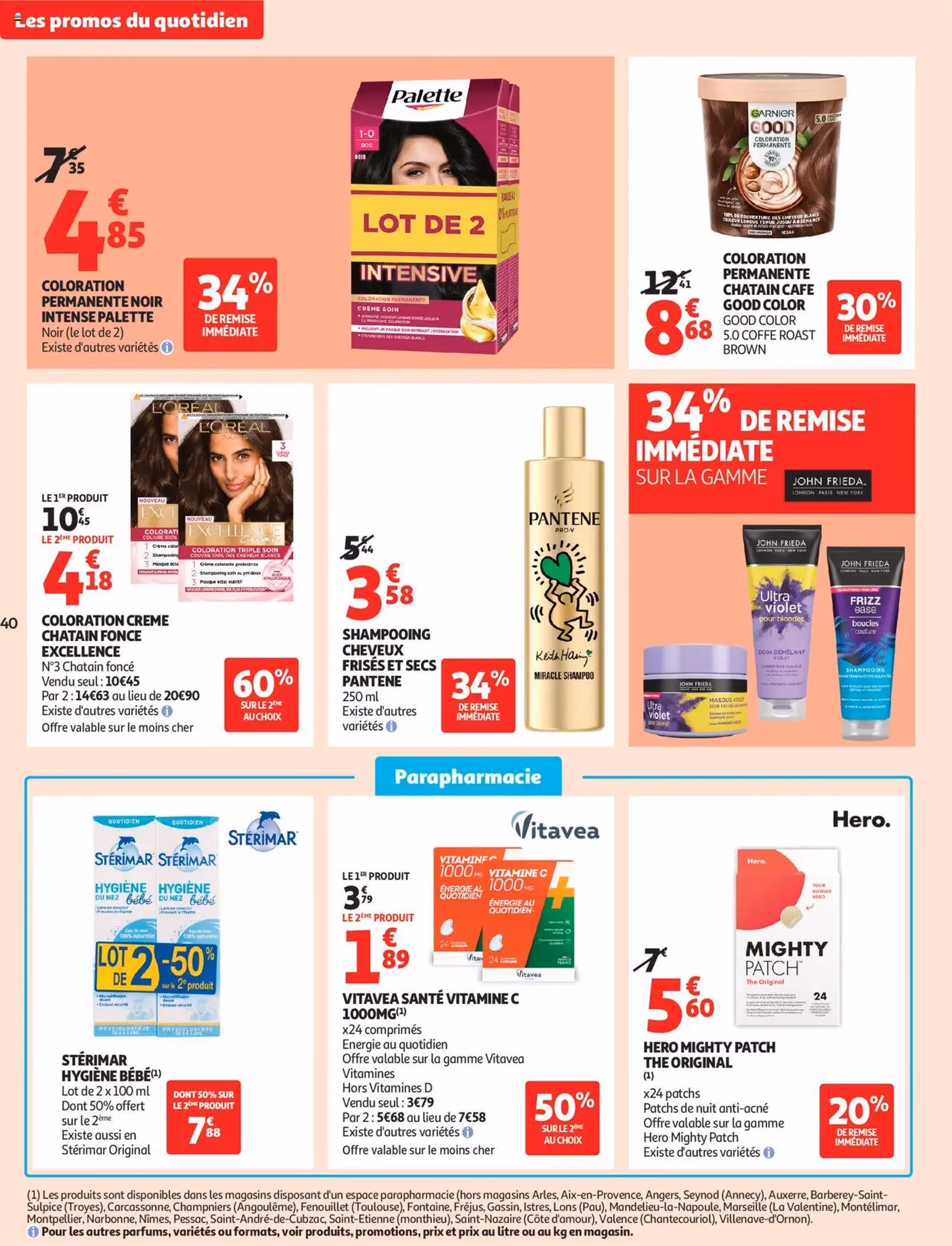 Auchan prospectus - brochure valable à partir du 23/09/2025, page 40 sur 50