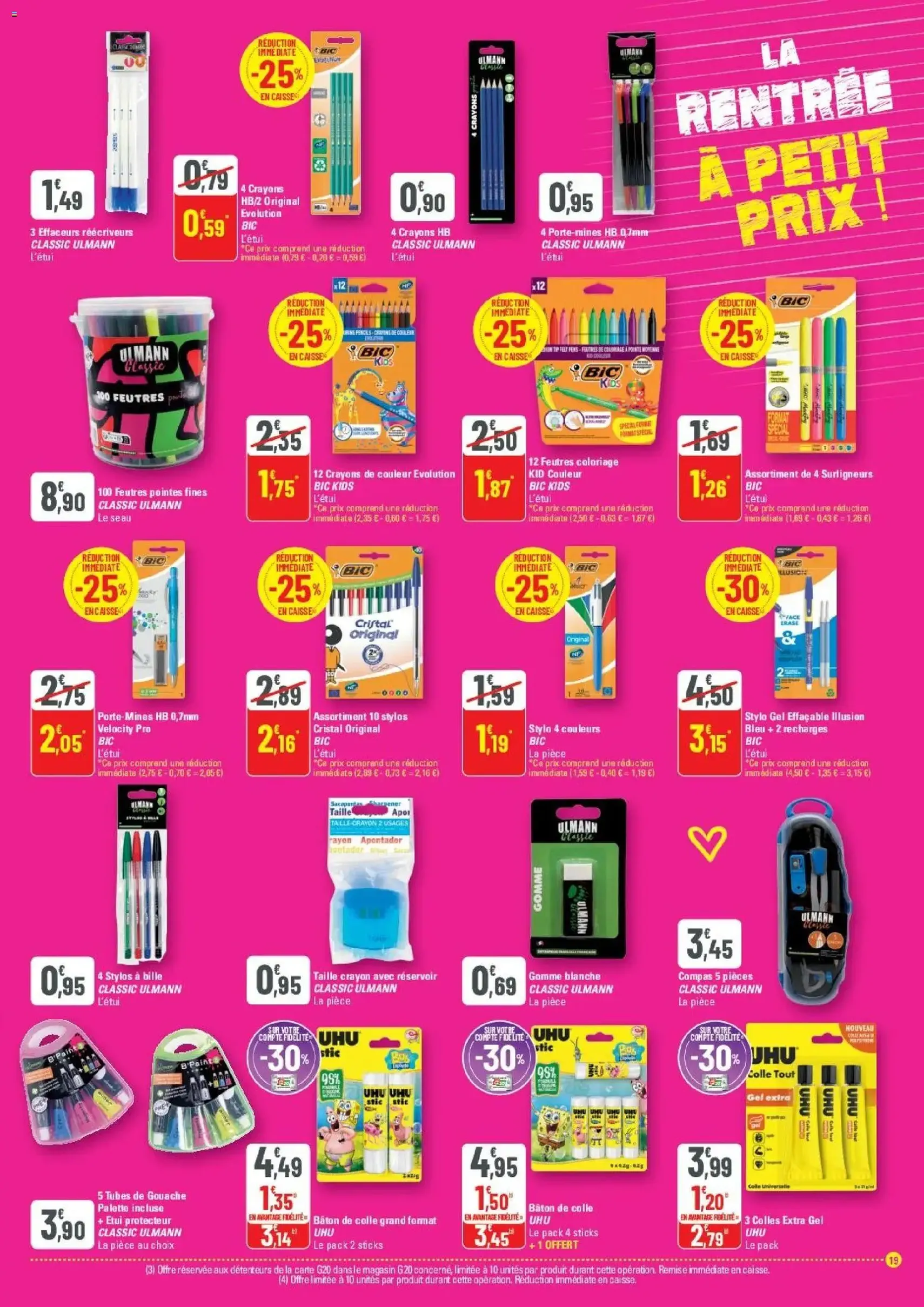 G20 Supermarchés catalogue - brochure valable à partir du 26/08/2026, page 19 sur 20