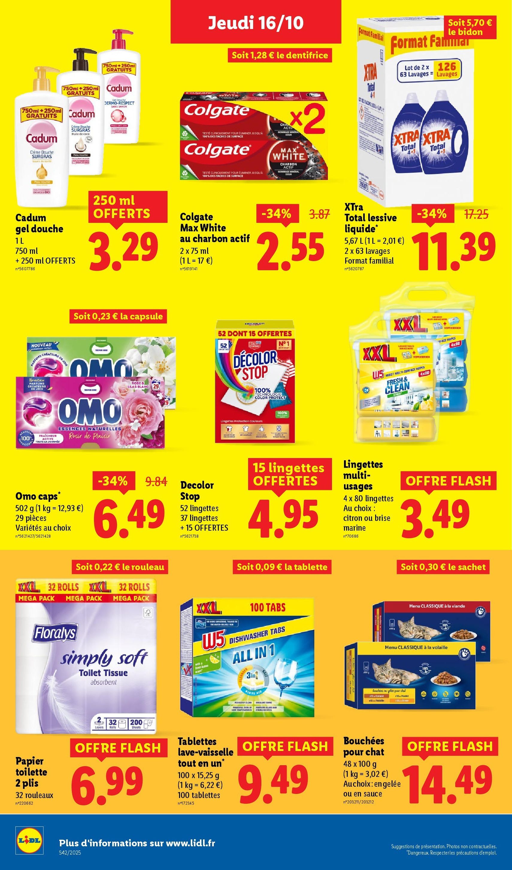 LIDL catalogue semaine 42 - brochure valable à partir du 16/10/2025, page 18 sur 82 LIDL catalogue semaine 42 - brochure valable à partir du 16/10/2025, page 18 sur 82