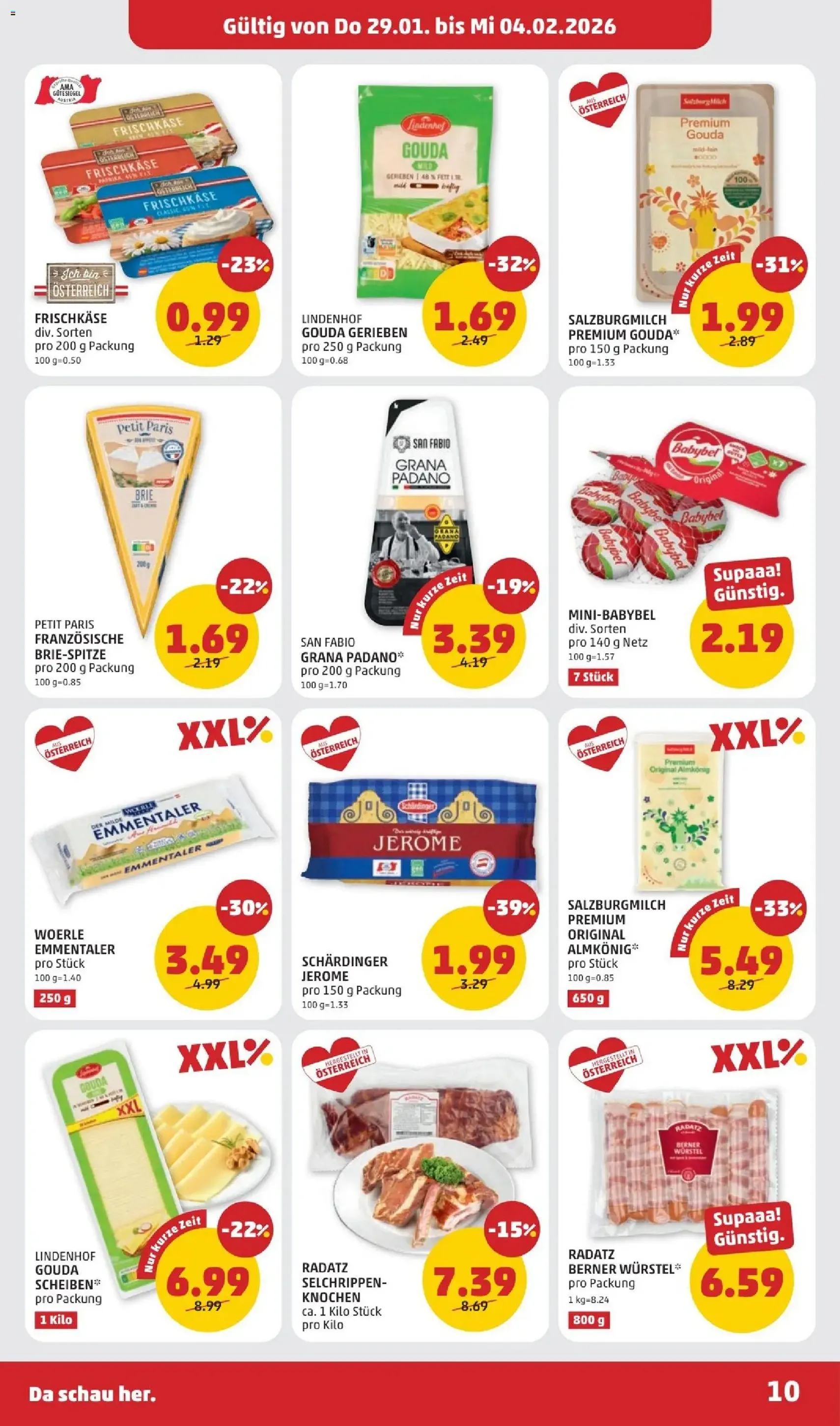 Penny Markt Flugblatt - Gültiger Prospekt ab 29.01.2026, Seite 10 von insgesamt 32