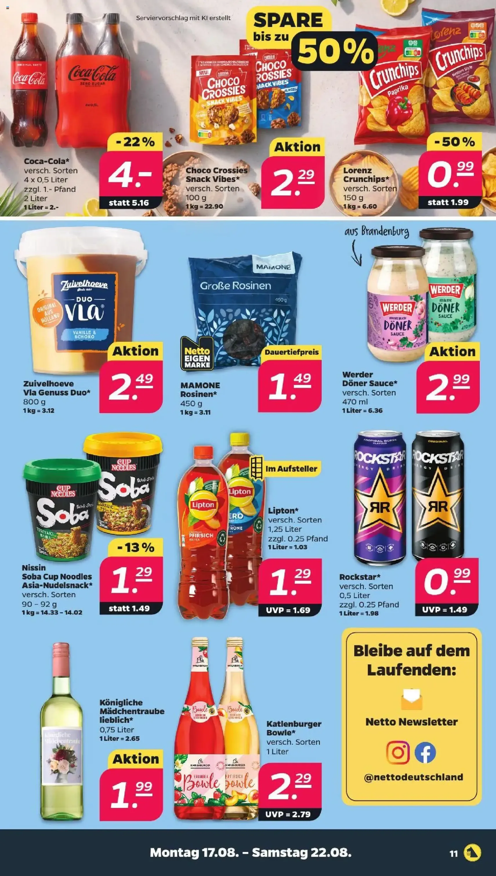 Netto Prospekt - Gültiger Prospekt ab 17.08.2026, Seite 13 von insgesamt 33