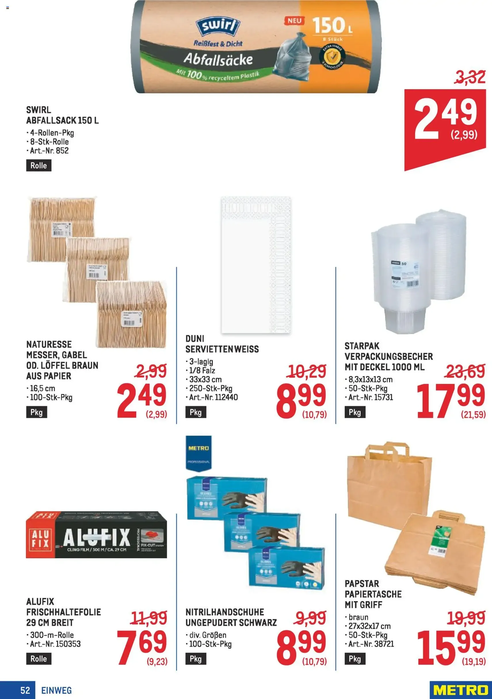 Metro Profi - Gültiger Prospekt ab 22.01.2026, Seite 52 von insgesamt 64