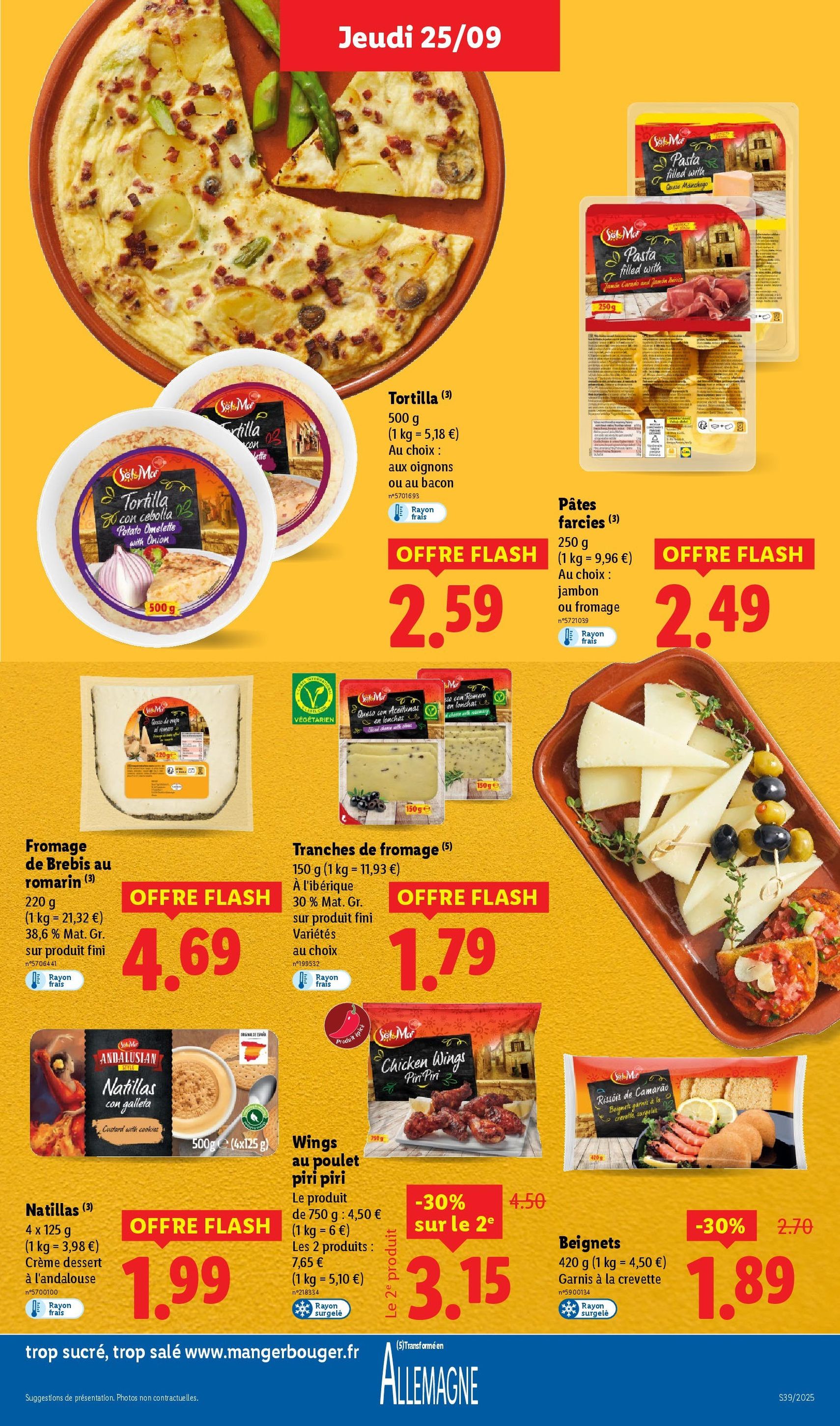 LIDL catalogue semaine 39 - brochure valable à partir du 25/09/2025, page 21 sur 73