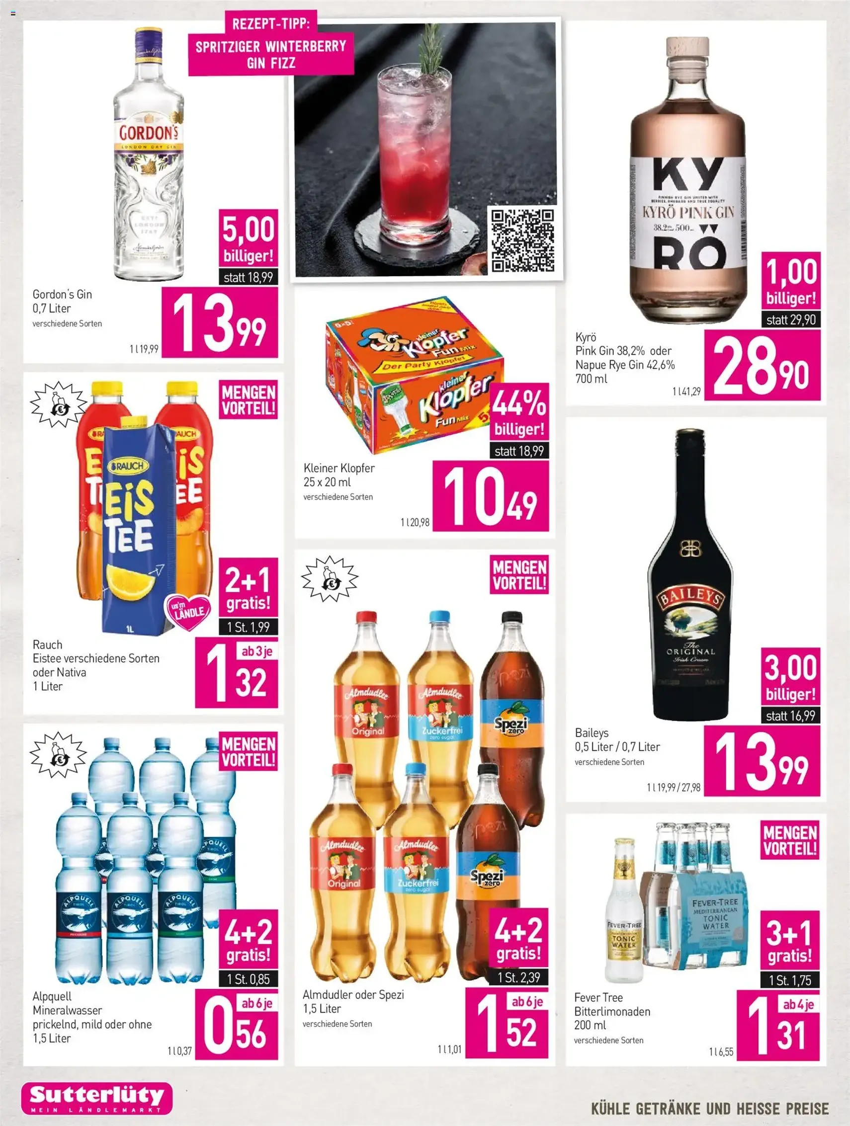 Sutterlüty Flugblatt - Gültiger Prospekt ab 29.10.2026, Seite 14 von insgesamt 20