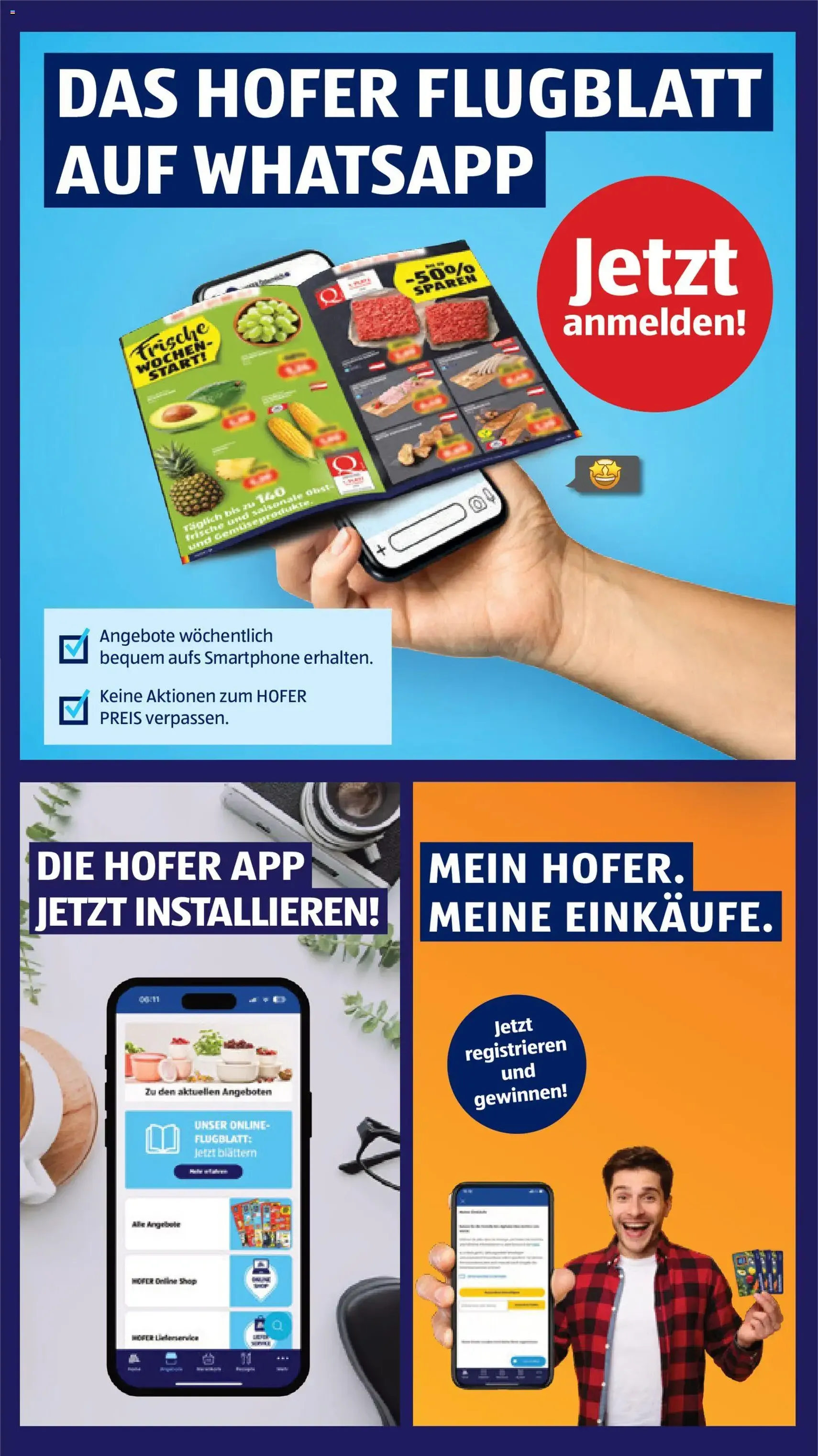 Hofer Flugblatt - Gültiger Prospekt ab 15.05.2026, Seite 3 von insgesamt 46