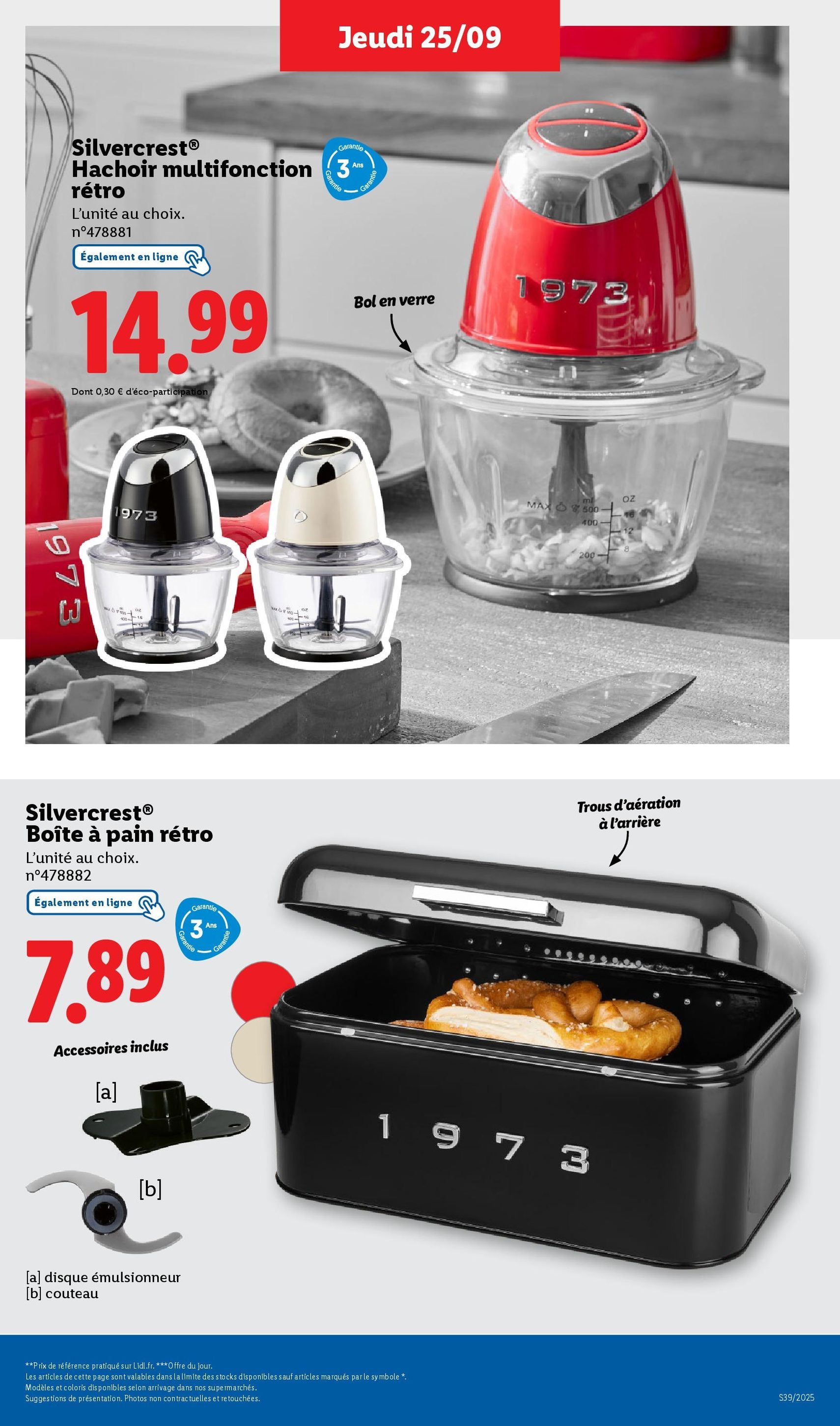LIDL catalogue semaine 39 - brochure valable à partir du 25/09/2025, page 43 sur 73