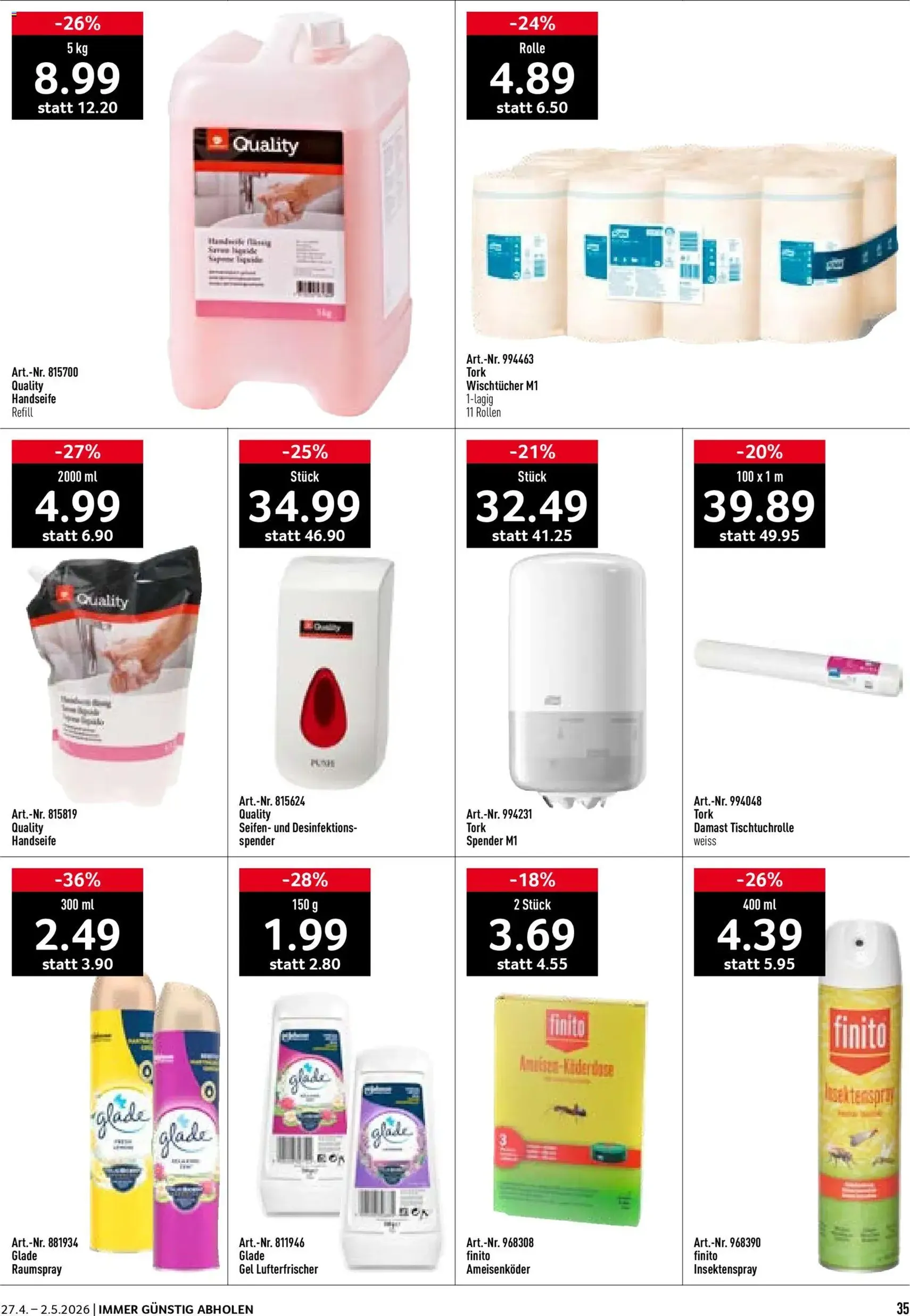 Prodega aktionen - Gültiger Prospekt ab 27.04.2026, Seite 35 von insgesamt 40