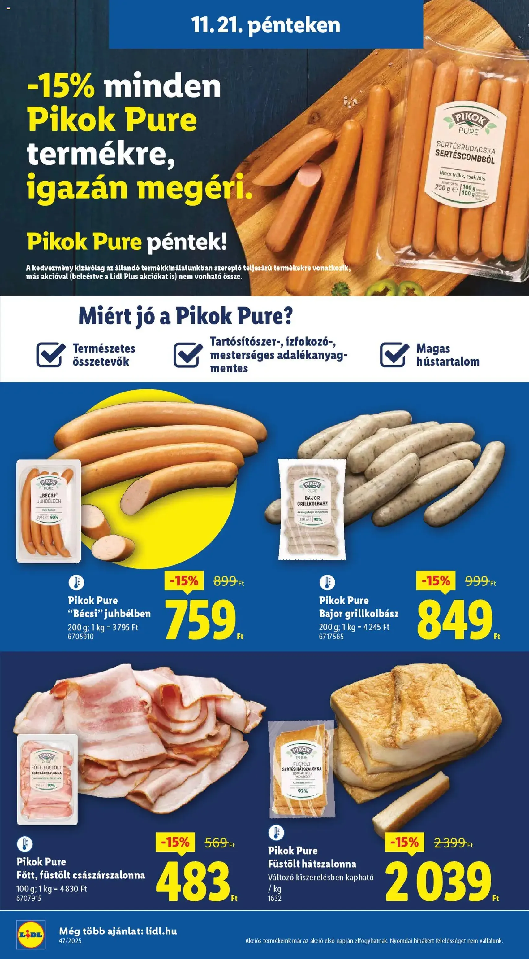 Lidl Black Friday - 2025.11.20. érvényes szórólap 36 oldal 66 oldalból