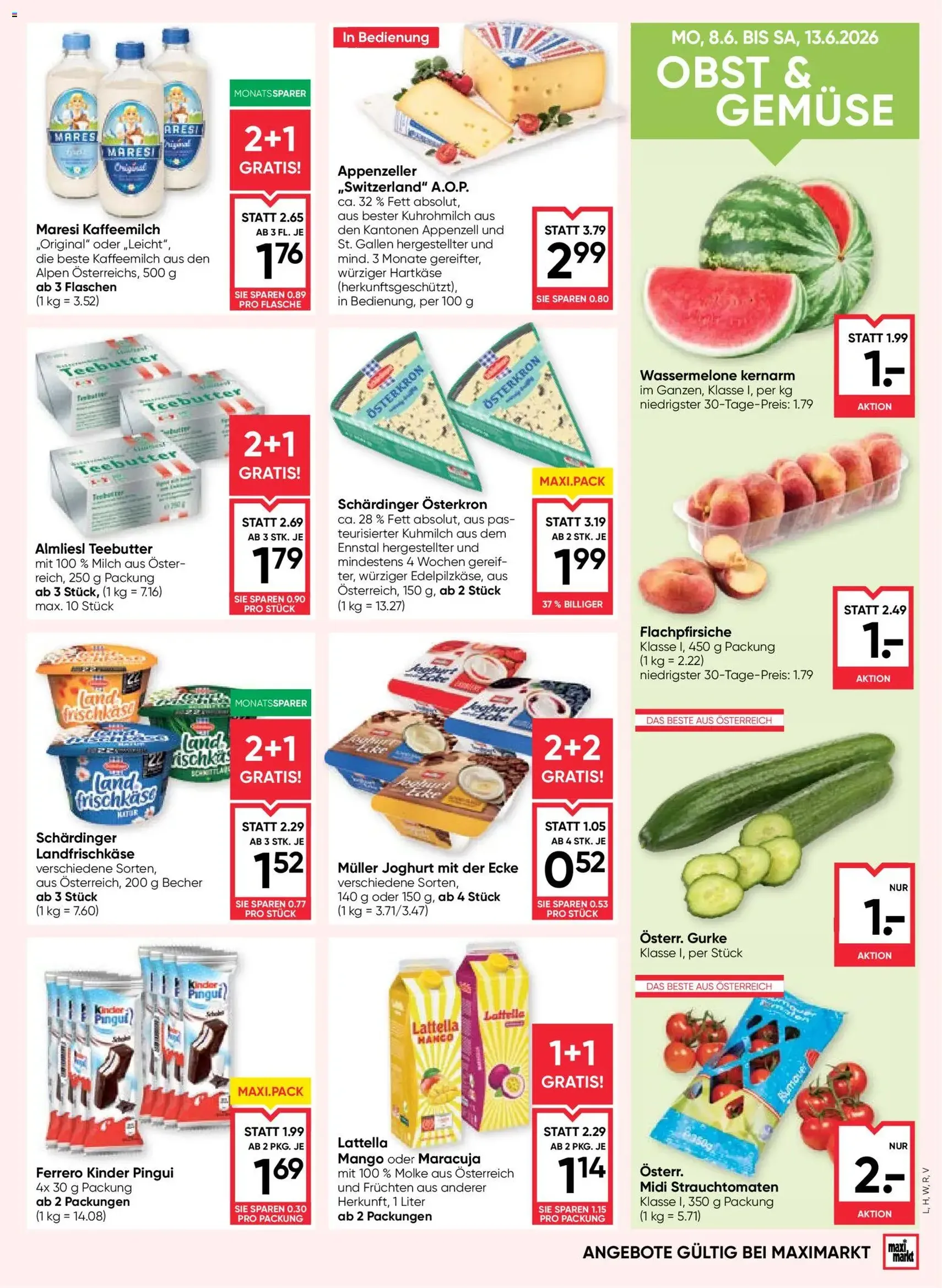 Maximarkt Flugblatt - Gültiger Prospekt ab 11.06.2026, Seite 9 von insgesamt 24