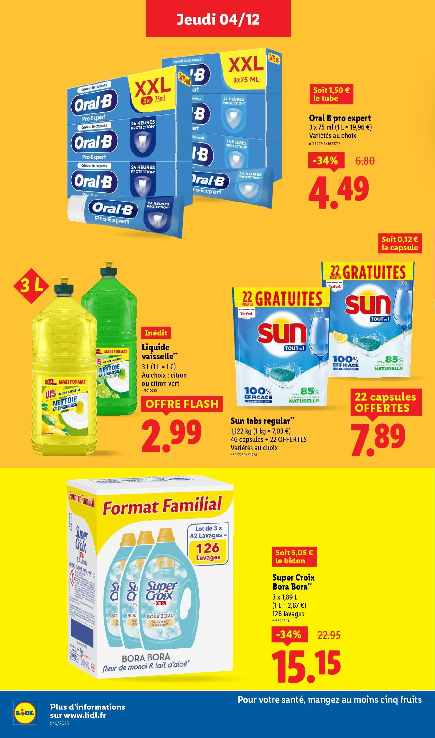 LIDL catalogue semaine 49 - brochure valable à partir du 04/12/2025, page 20 sur 96