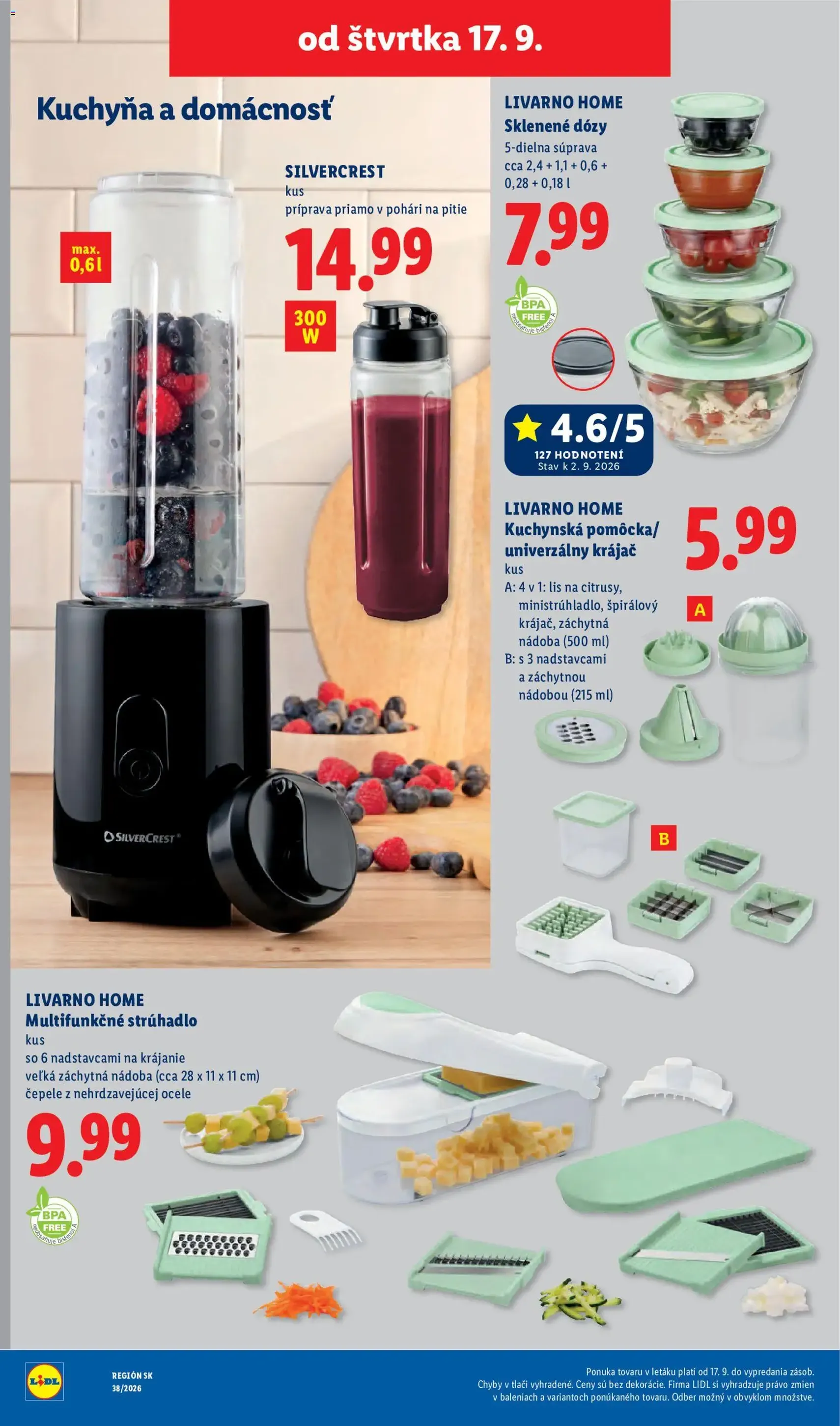 Lidl leták - platný leták od 14.09.2026 strana 94 z 105