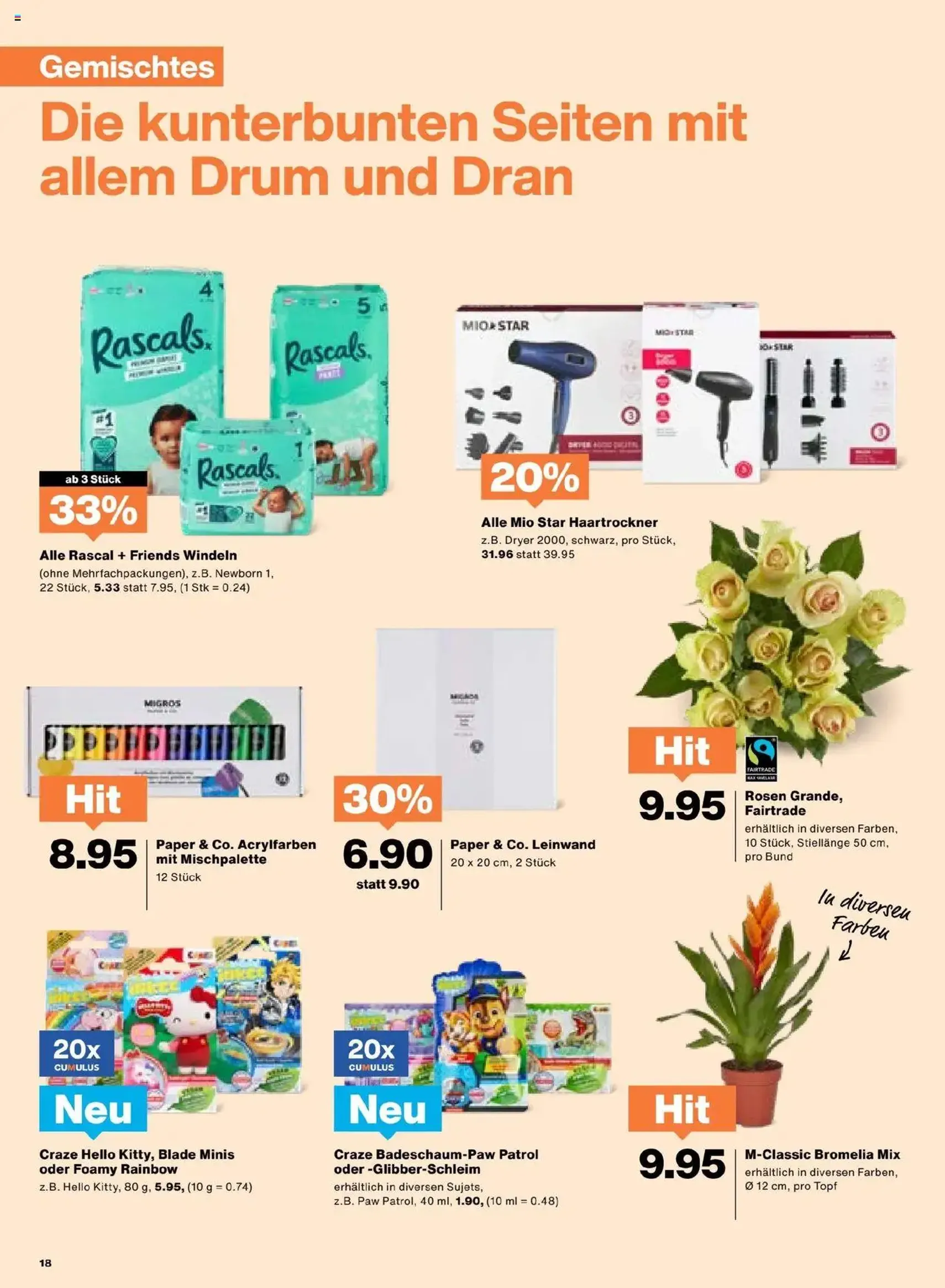 Migros Aktionen - Gültiger Prospekt ab 02.09.2025, Seite 18 von insgesamt 20 Migros Aktionen - Gültiger Prospekt ab 02.09.2025, Seite 18 von insgesamt 20