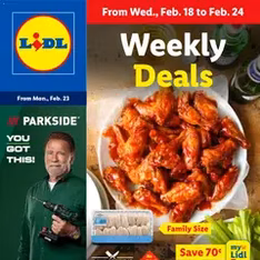 Lidl Weekly Ad - Flyer preview valid from 02/18/2026
