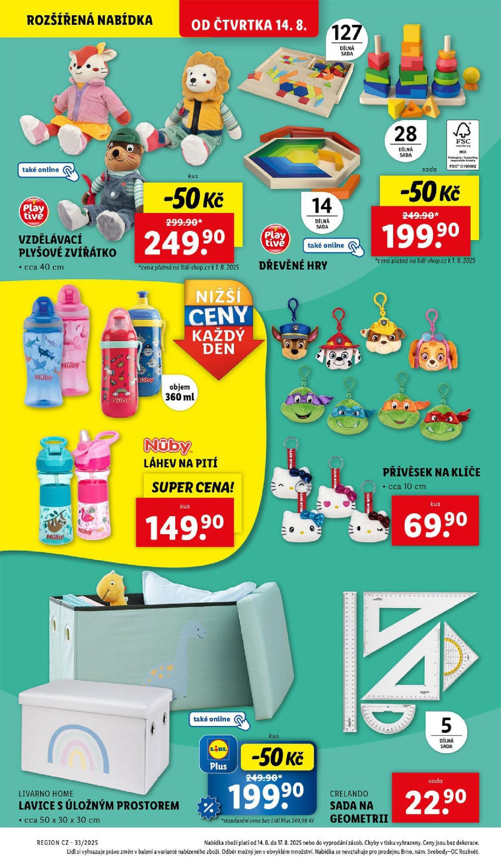 Lidl leták - platný leták od 14.08.2025 strana 36 z 43 Lidl leták - platný leták od 14.08.2025 strana 36 z 43