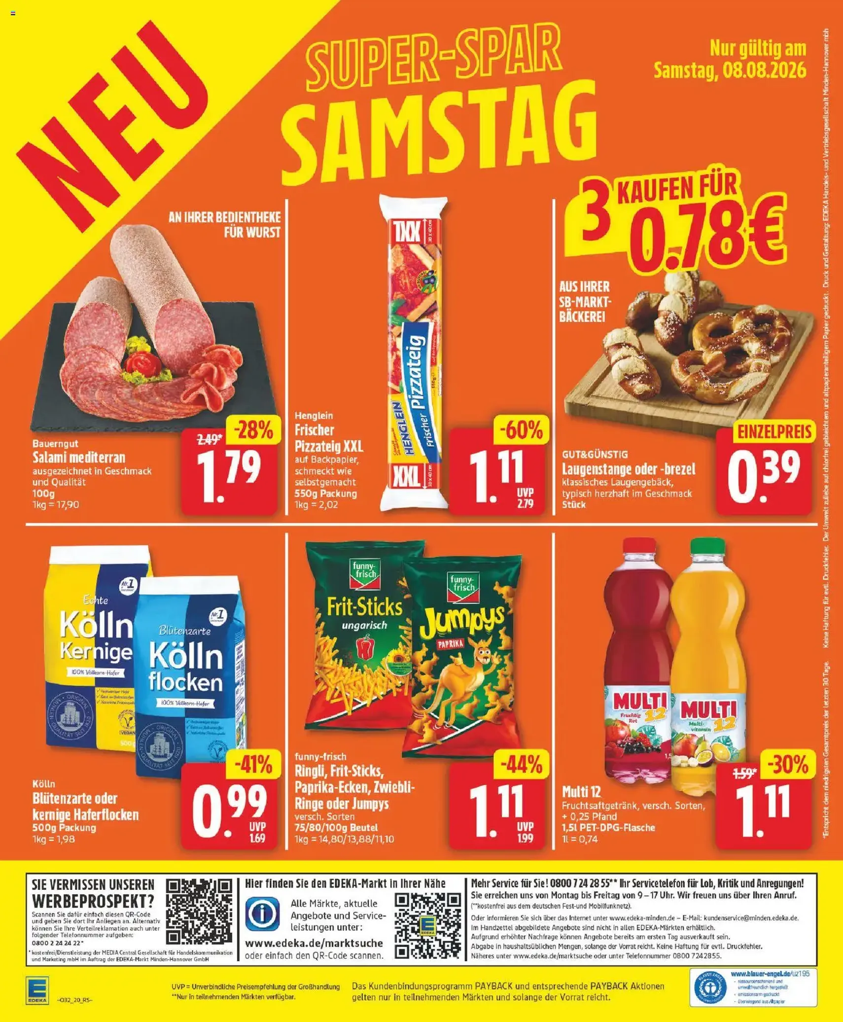 Edeka Prospekt - Gültiger Prospekt ab 03.08.2026, Seite 24 von insgesamt 27
