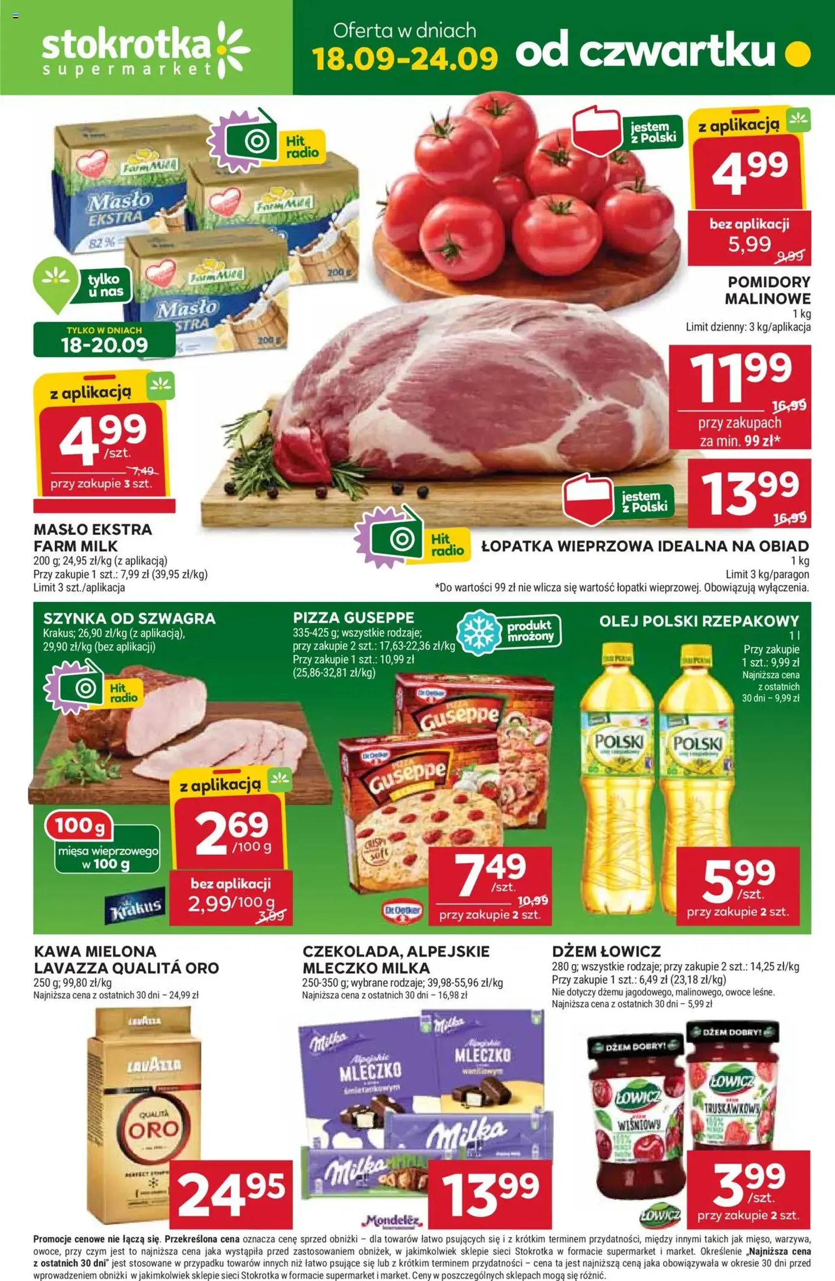 Stokrotka Gazetka - ważny gazetka od 18.09.2025 strona 1 z 49