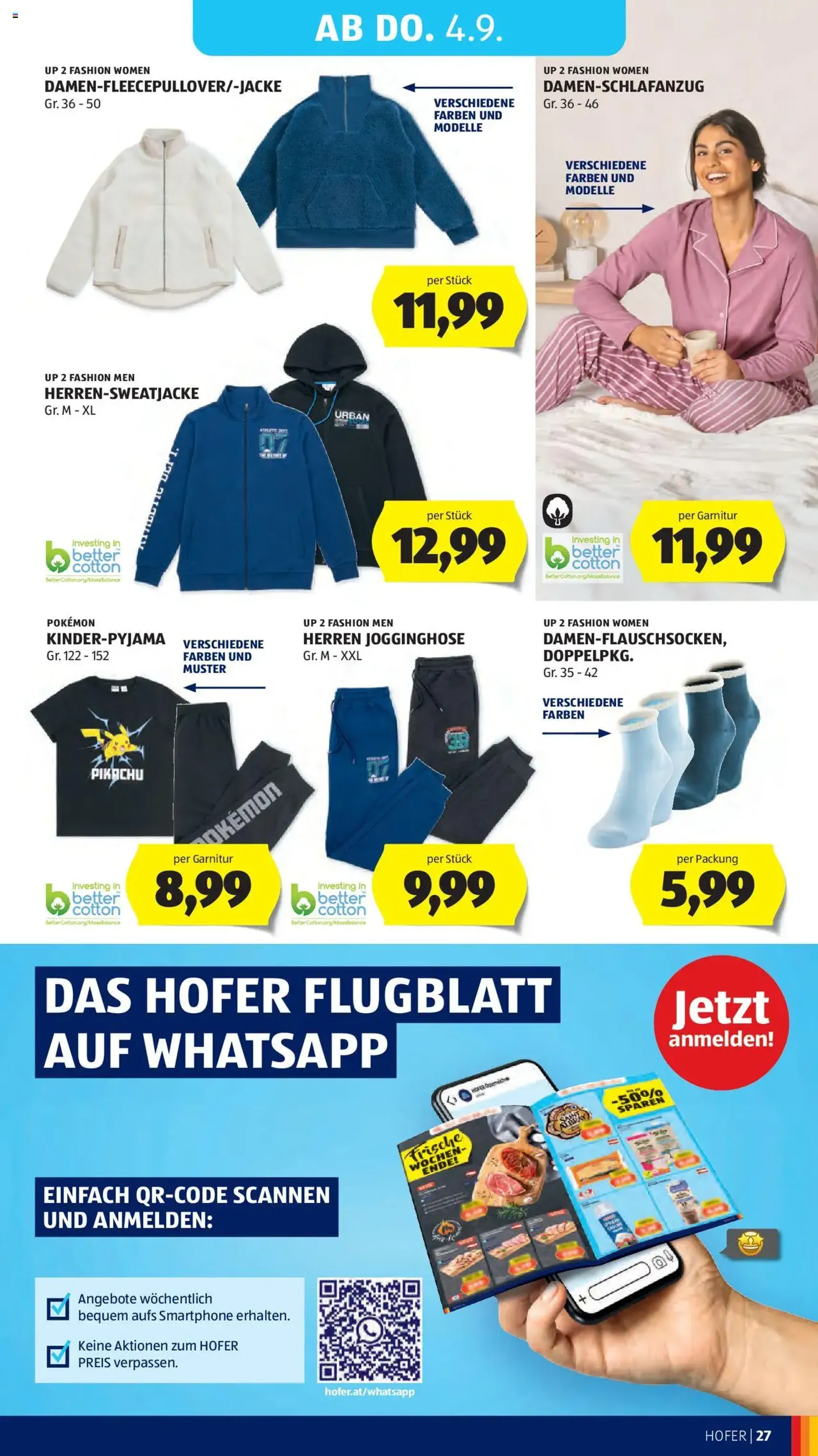 Hofer Flugblatt - Gültiger Prospekt ab 29.08.2025, Seite 31 von insgesamt 37