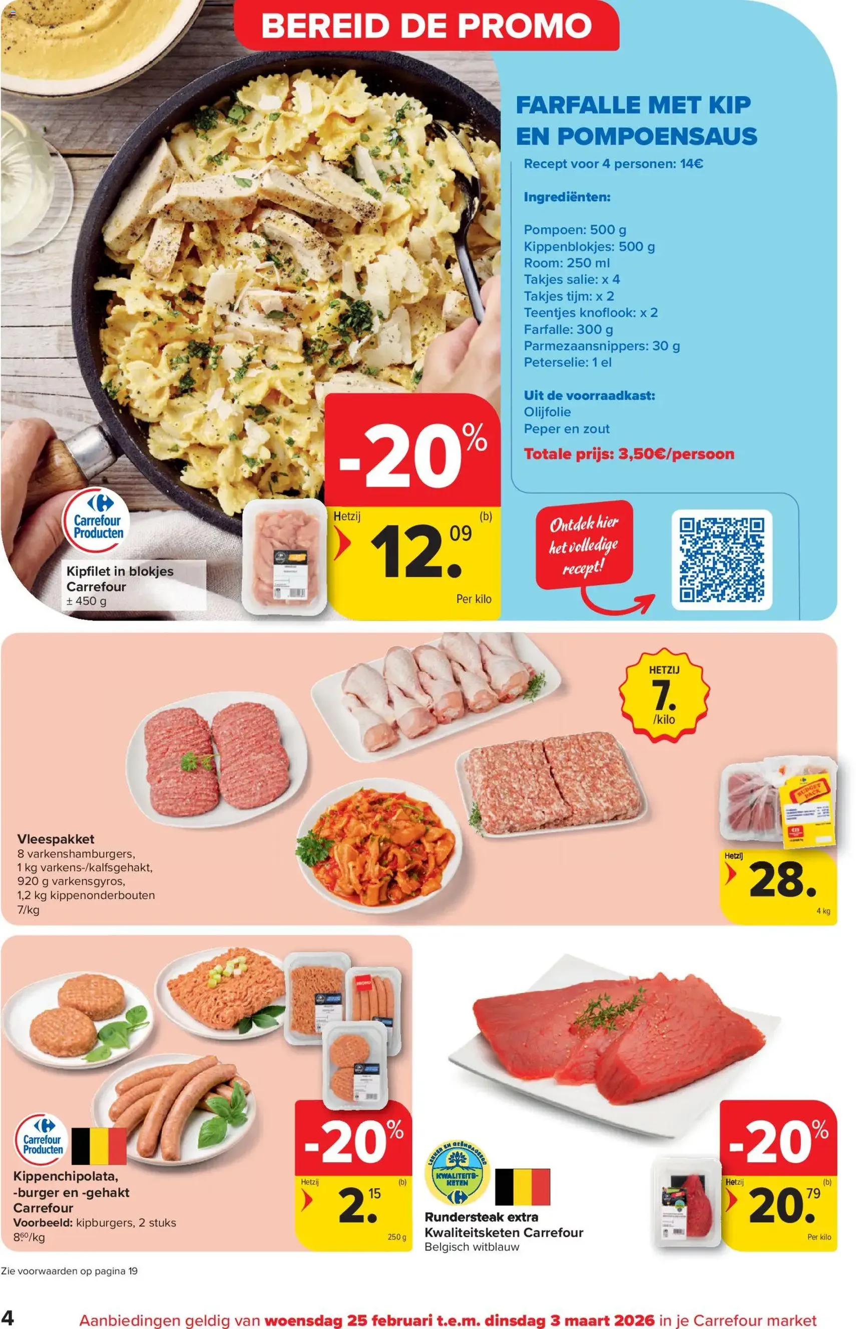 Carrefour market folder week 9 - geldige folder vanaf 25/02/2026 pagina 4 van 20
