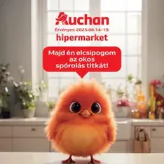 Auchan Akciós újság - szórólap előnézete érvényes 2025.08.14. -tól