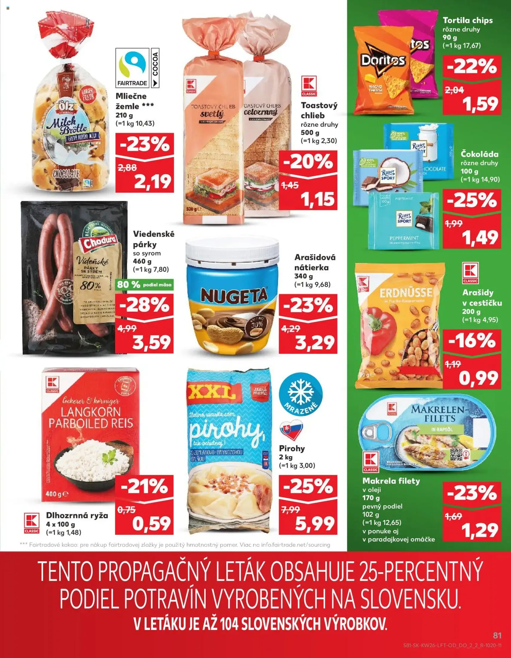 Kaufland SK akciós újság - 2026.06.25. érvényes szórólap 81 oldal 84 oldalból
