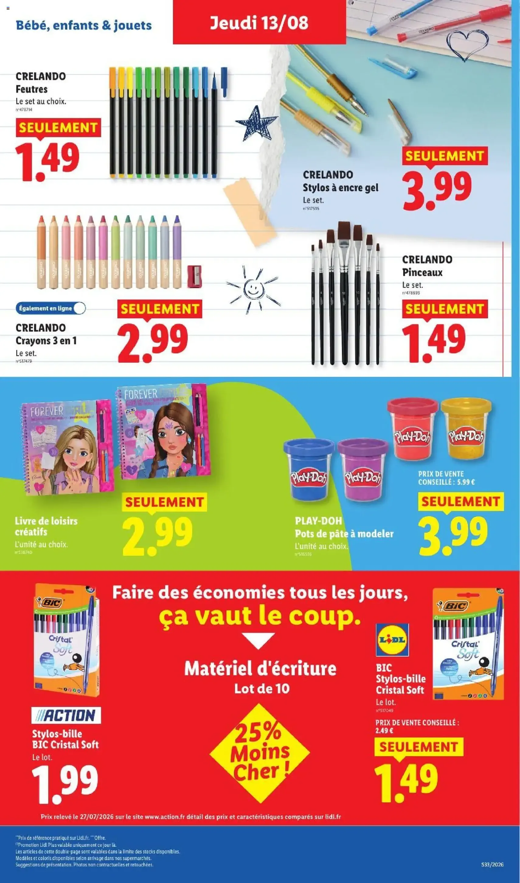 LIDL catalogue - brochure valable à partir du 13/08/2026, page 39 sur 61
