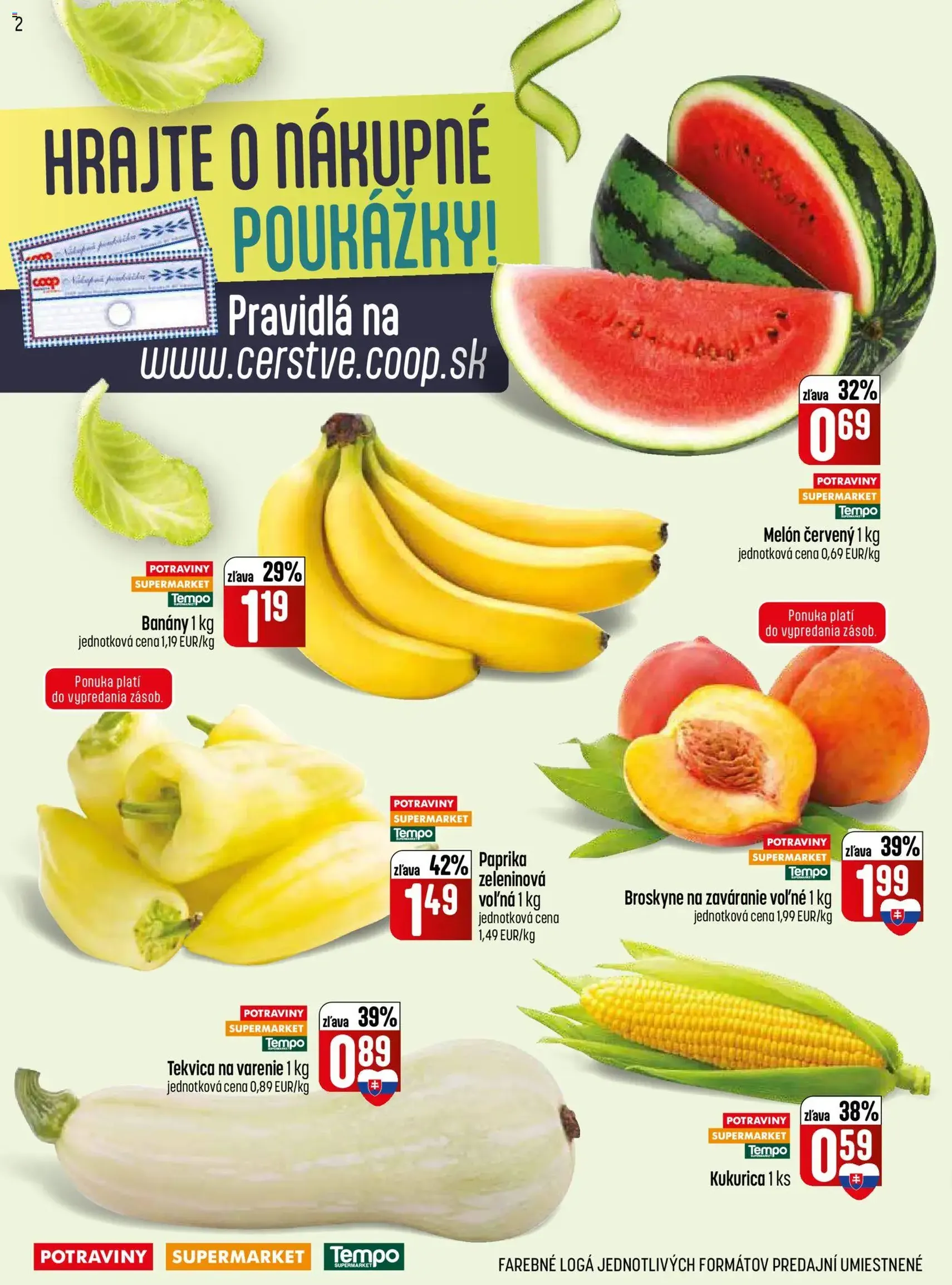COOP Jednota leták - platný leták od 13.08.2026 strana 2 z 28