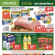 Stokrotka Gazetka - podgląd gazetki ważnej od 31.07.2025