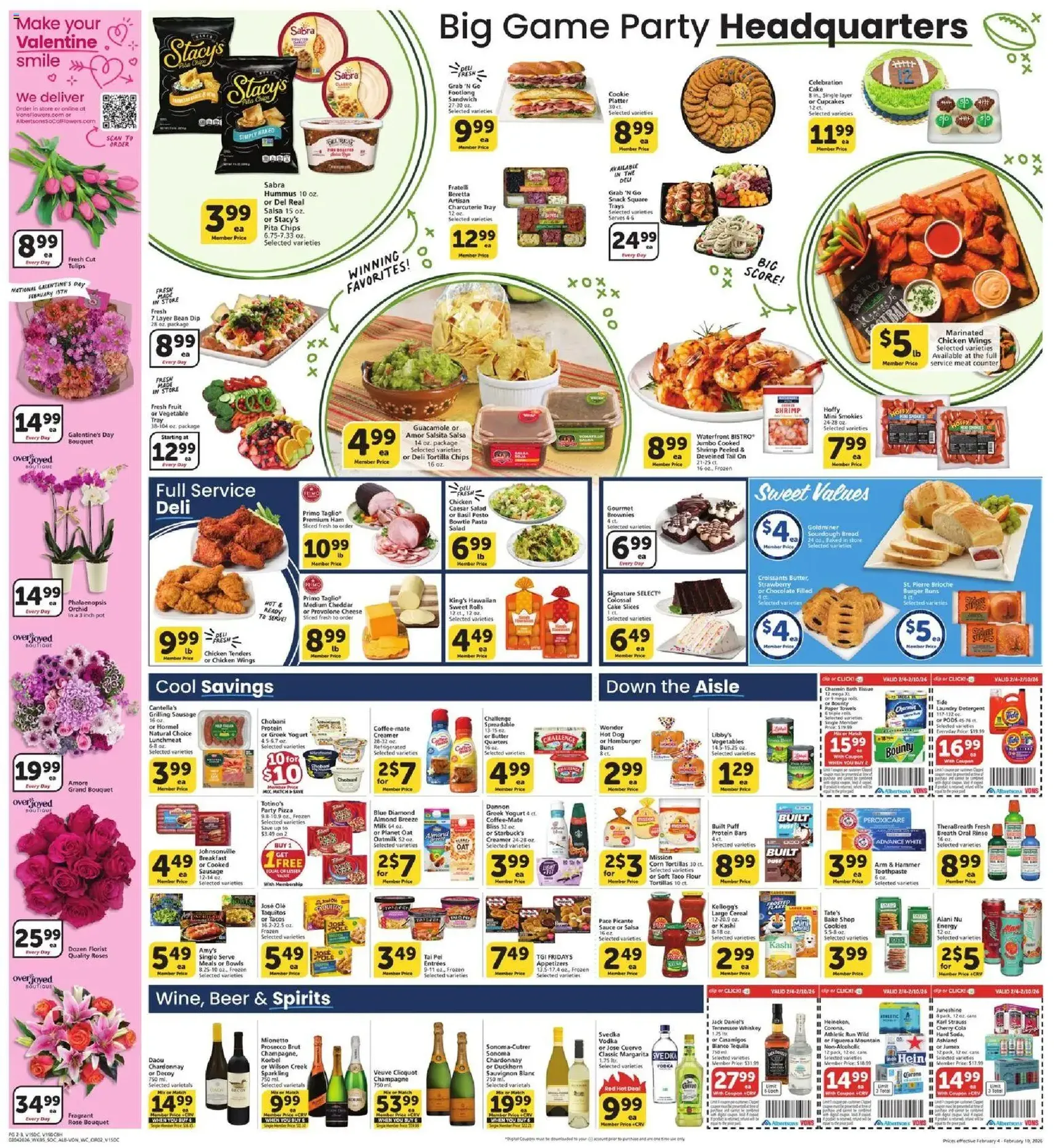 Vons Weekly Ad - valid flyer from 02/04/2026, page 4 of 6